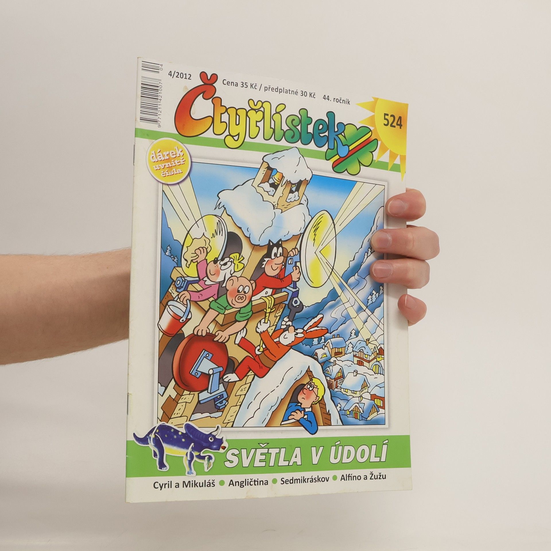 Collectif d'auteurs Čtyřlístek 524. Světla v údolí