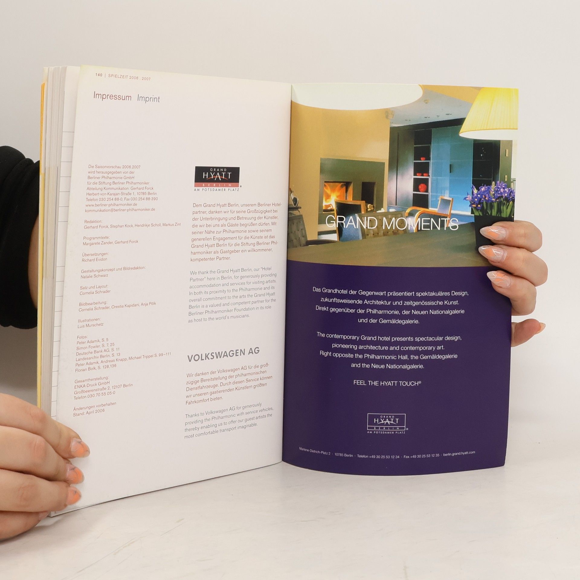 Autorenkollektiv Berliner Philharmoniker. Programm 2006/2007