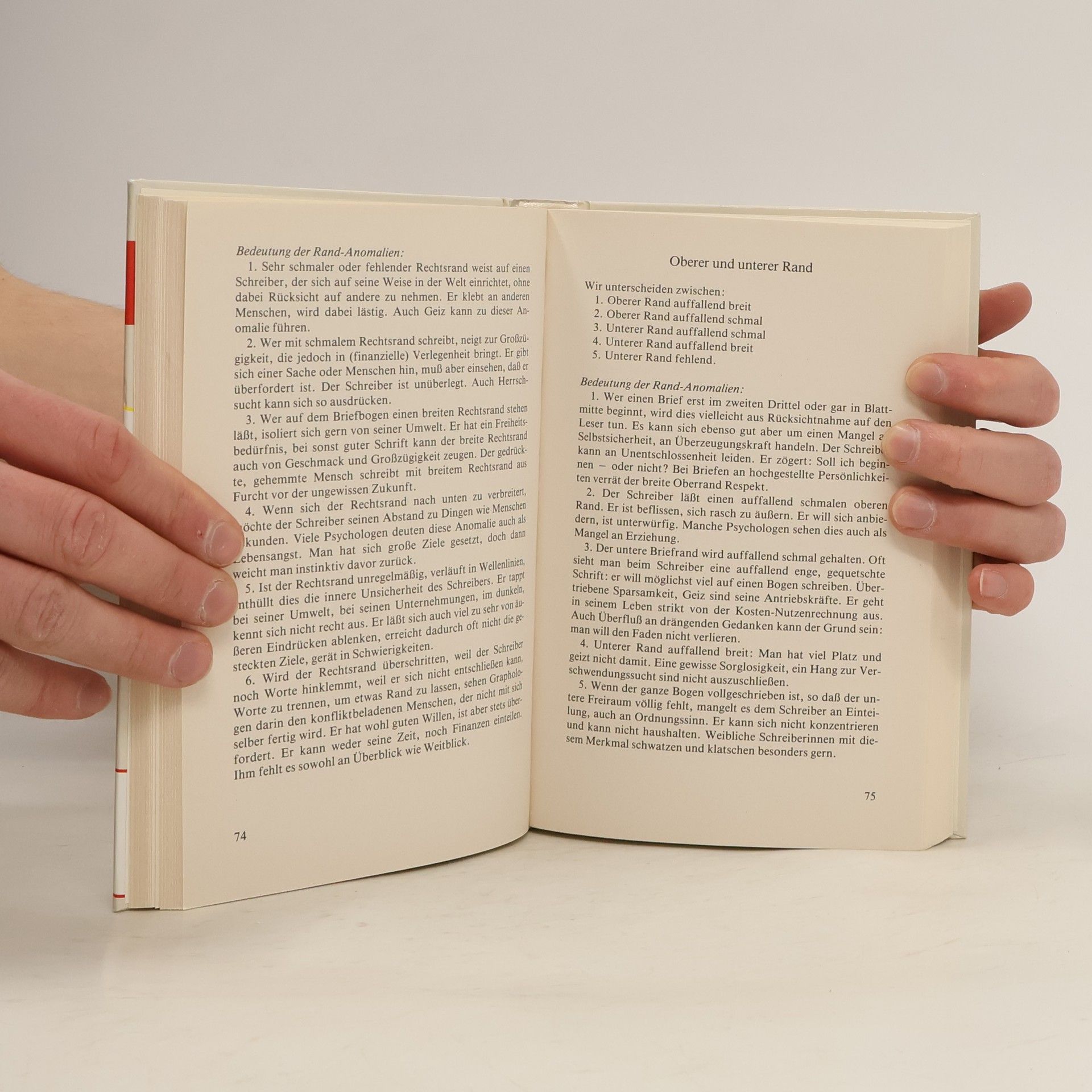 Chris Stadtlaender Graphologie
