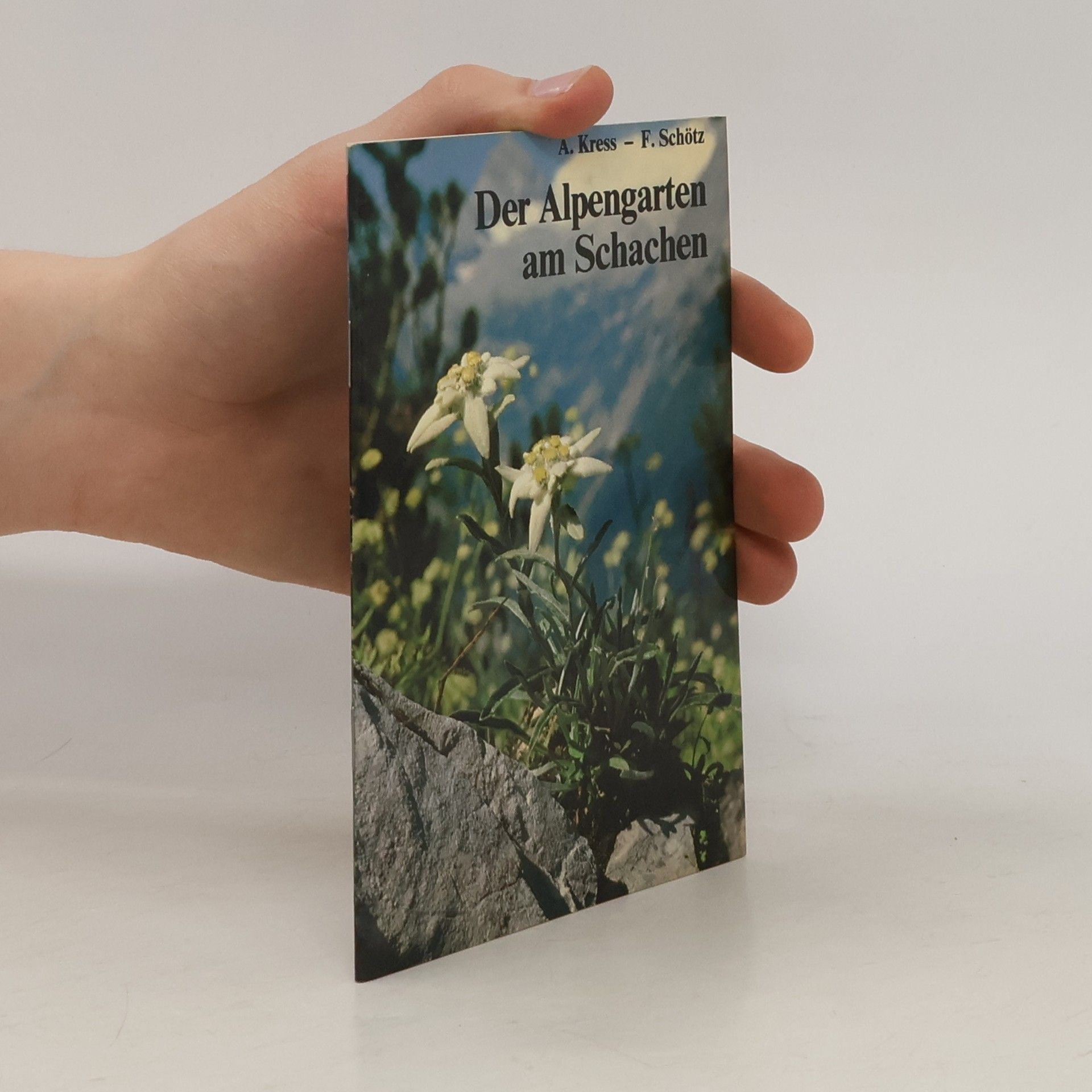 A. Kress Der Alpengarten am Schachen