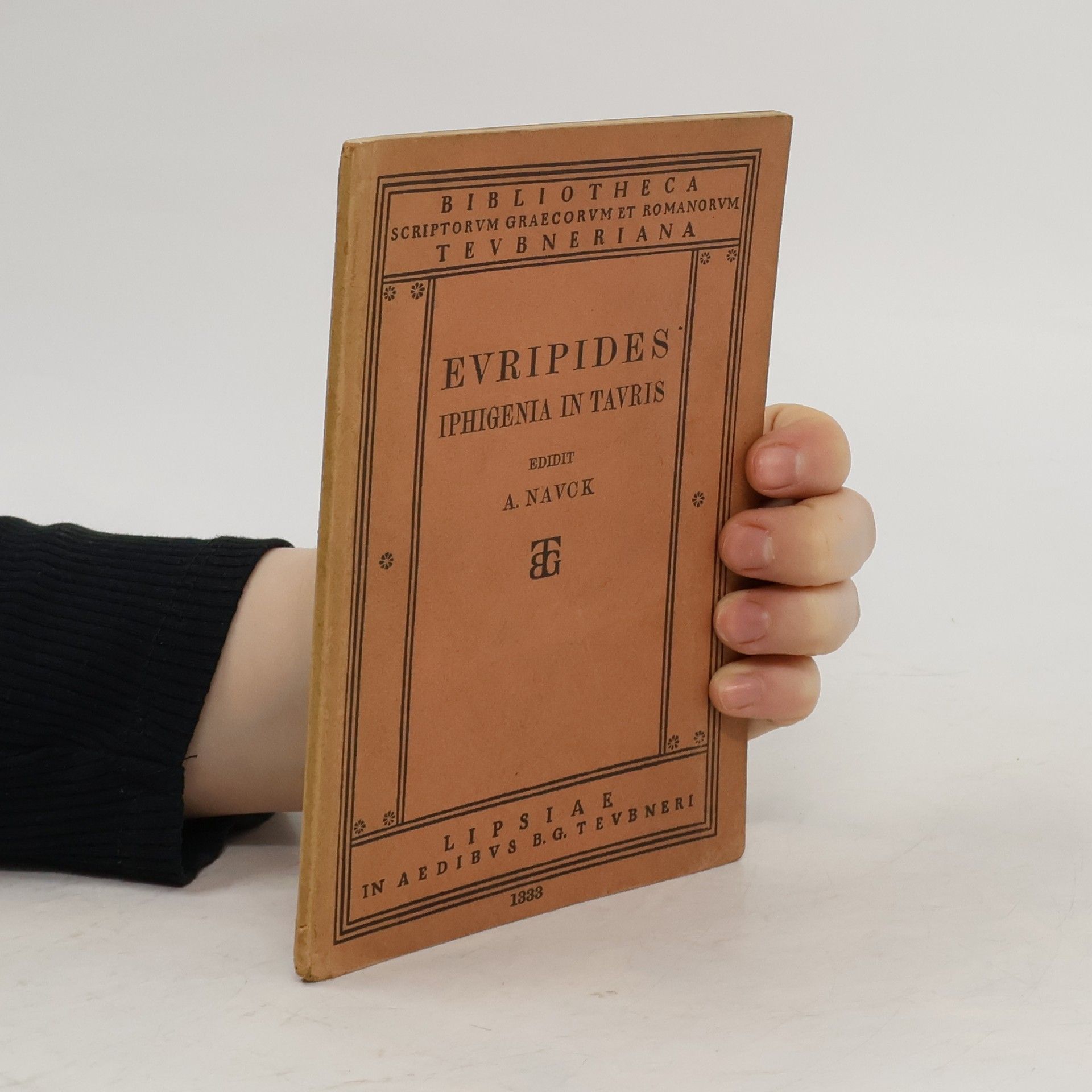 Augusti Nauckii Euripidis. Iphigenia in Tauris