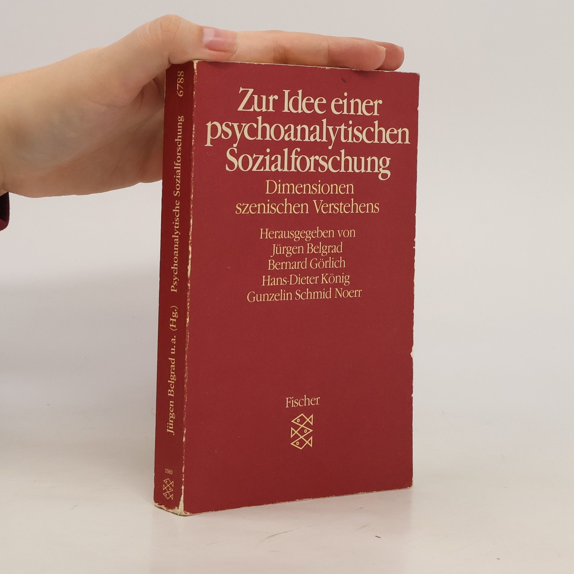 Jürgen Belgrad Zur Idee einer psychoanalytischen Sozialforschung