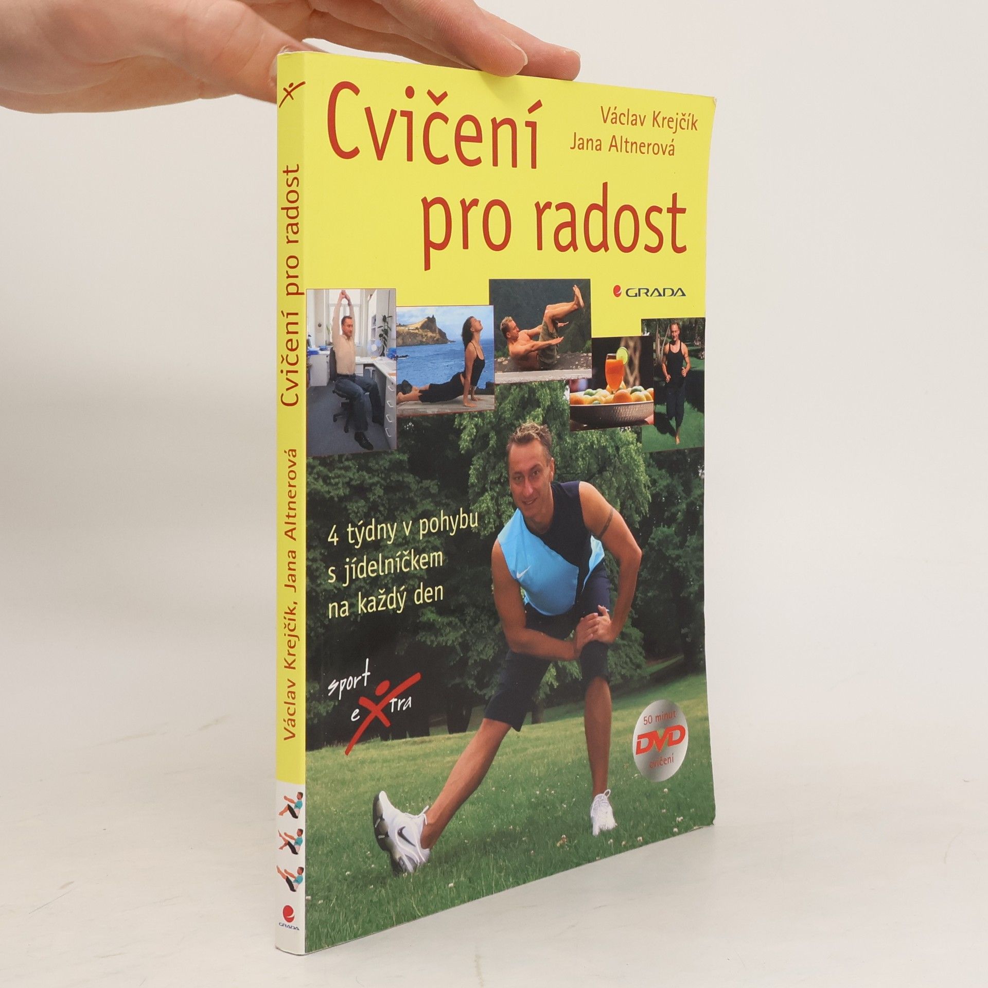 Václav Krejčík Cvičení pro radost, 4 týdny v pohybu s jídelníčkem na každý den