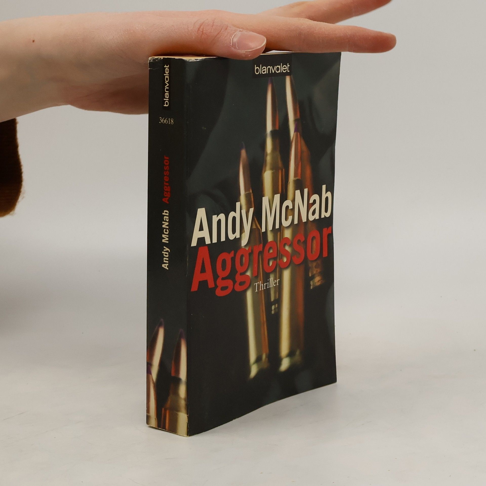 Andy McNab Aggressor. Roman