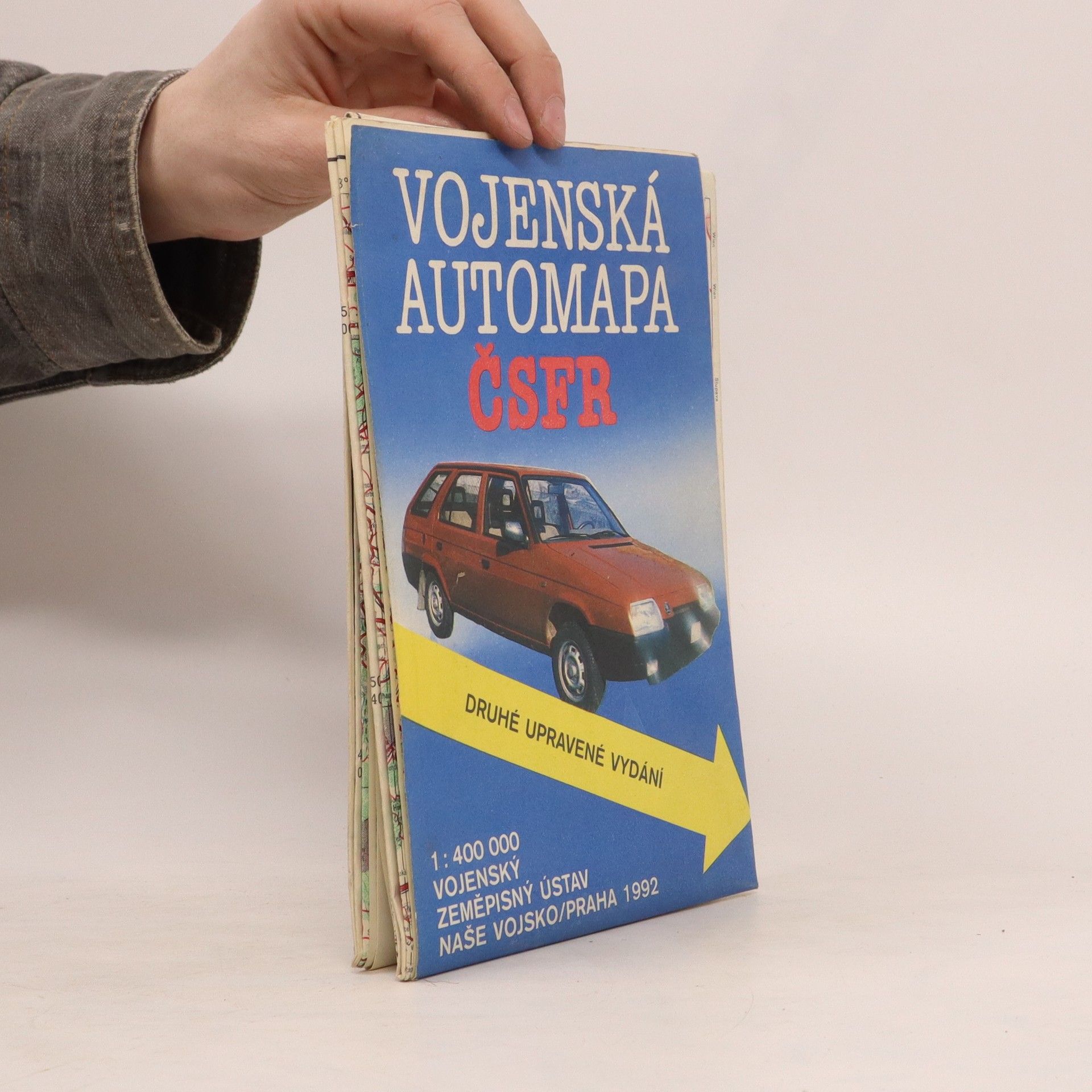 Kolektív autorov Vojenská automapa ČSFR