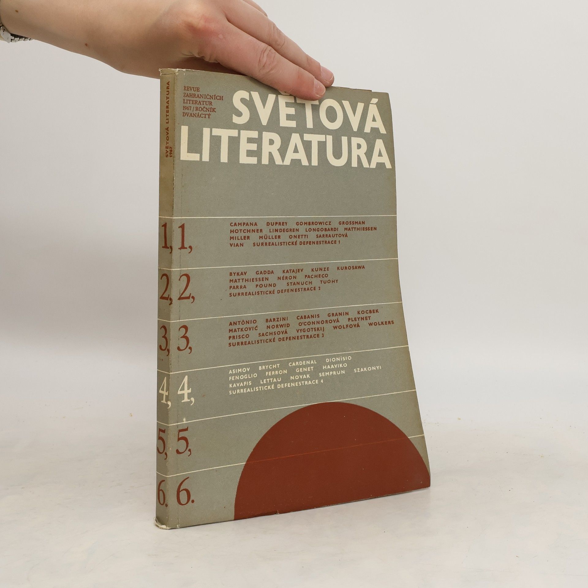 Collectif d'auteurs Světová literatura 12/1967