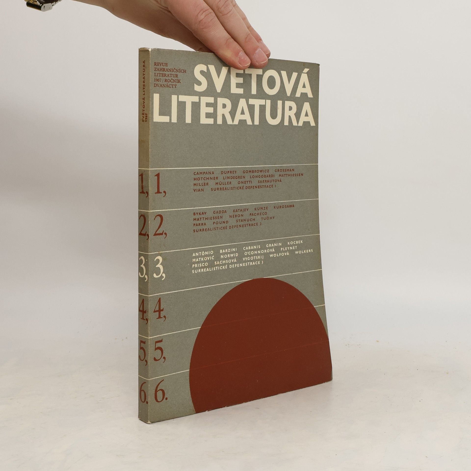 Collectif d'auteurs Světová literatura 3/1967