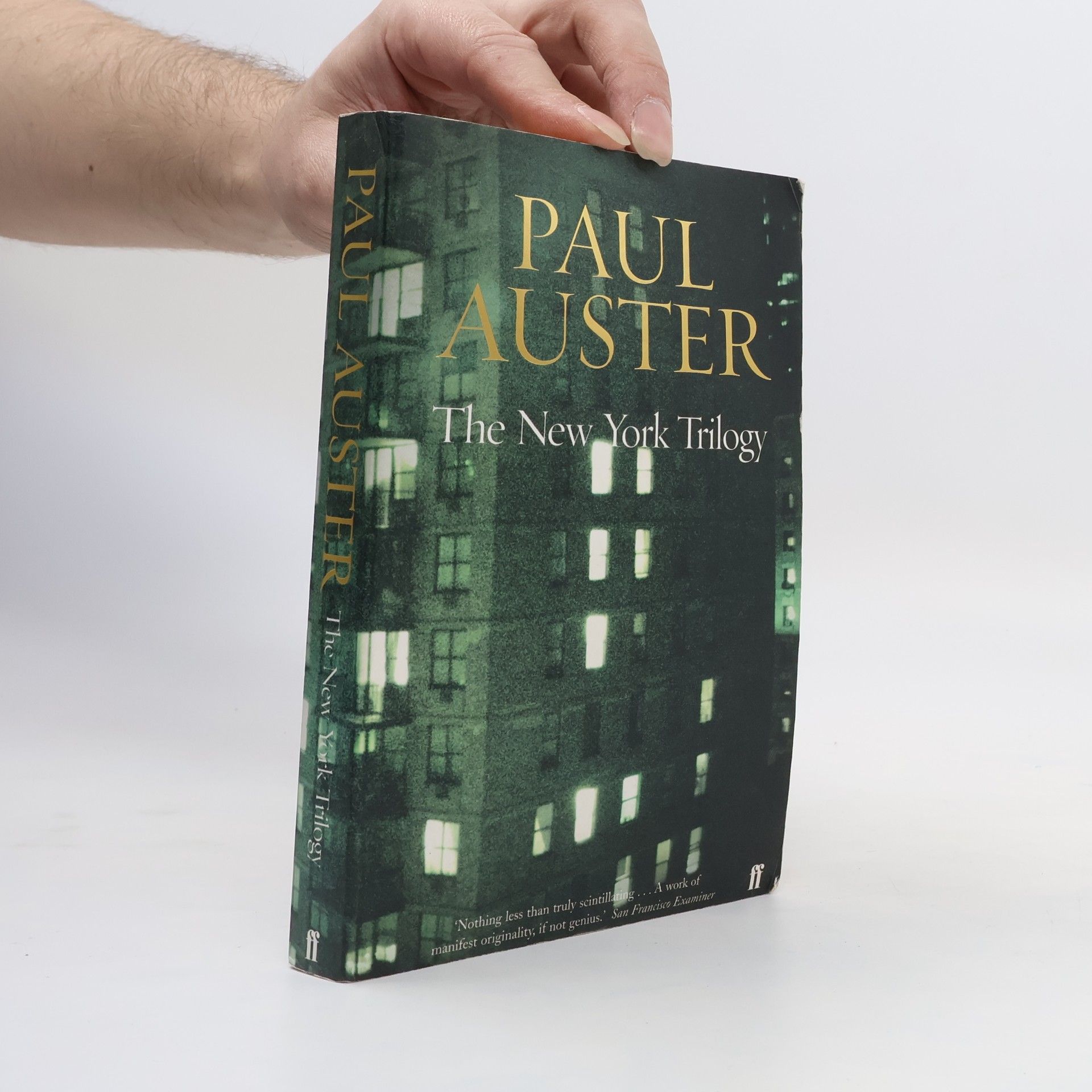 Paul Auster The New York trilogy : City of Glass, Ghosts, The locked room