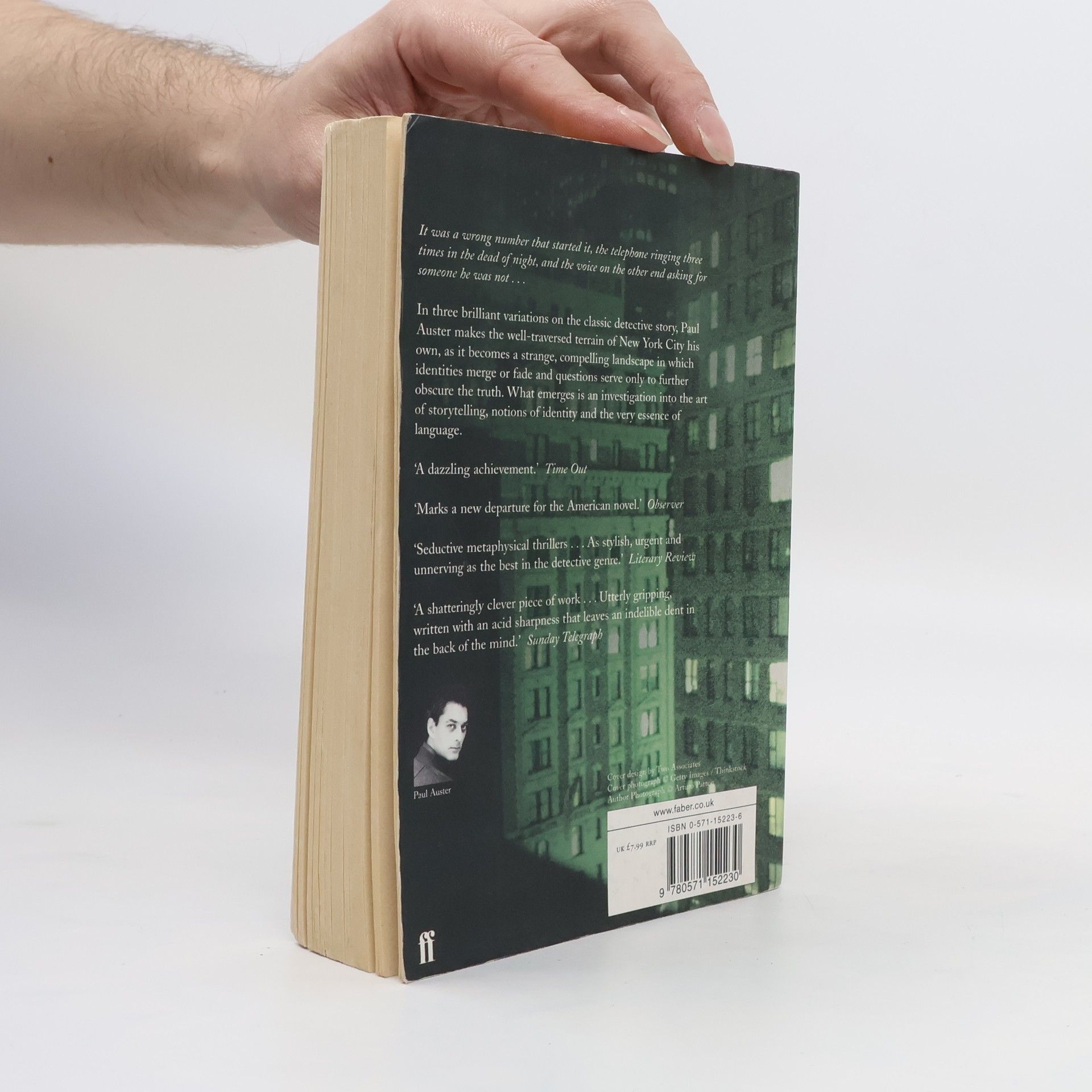 Paul Auster The New York trilogy : City of Glass, Ghosts, The locked room