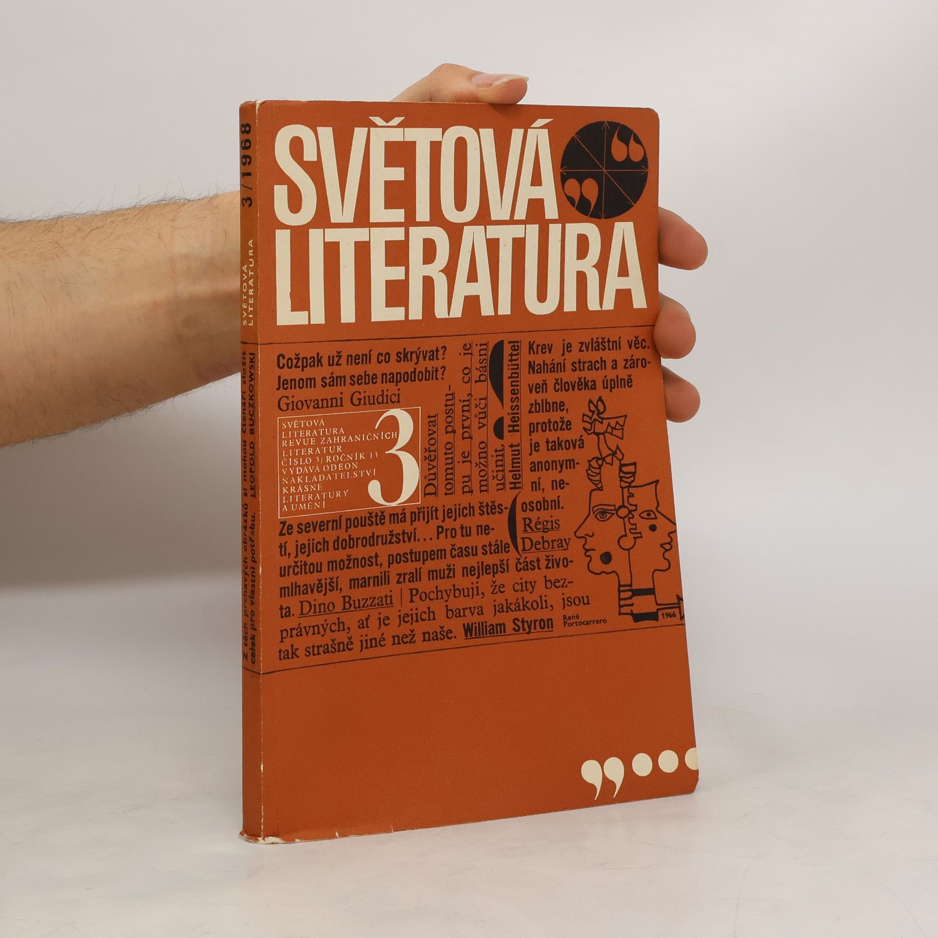 Autorenkollektiv Světová literatura 3/1968
