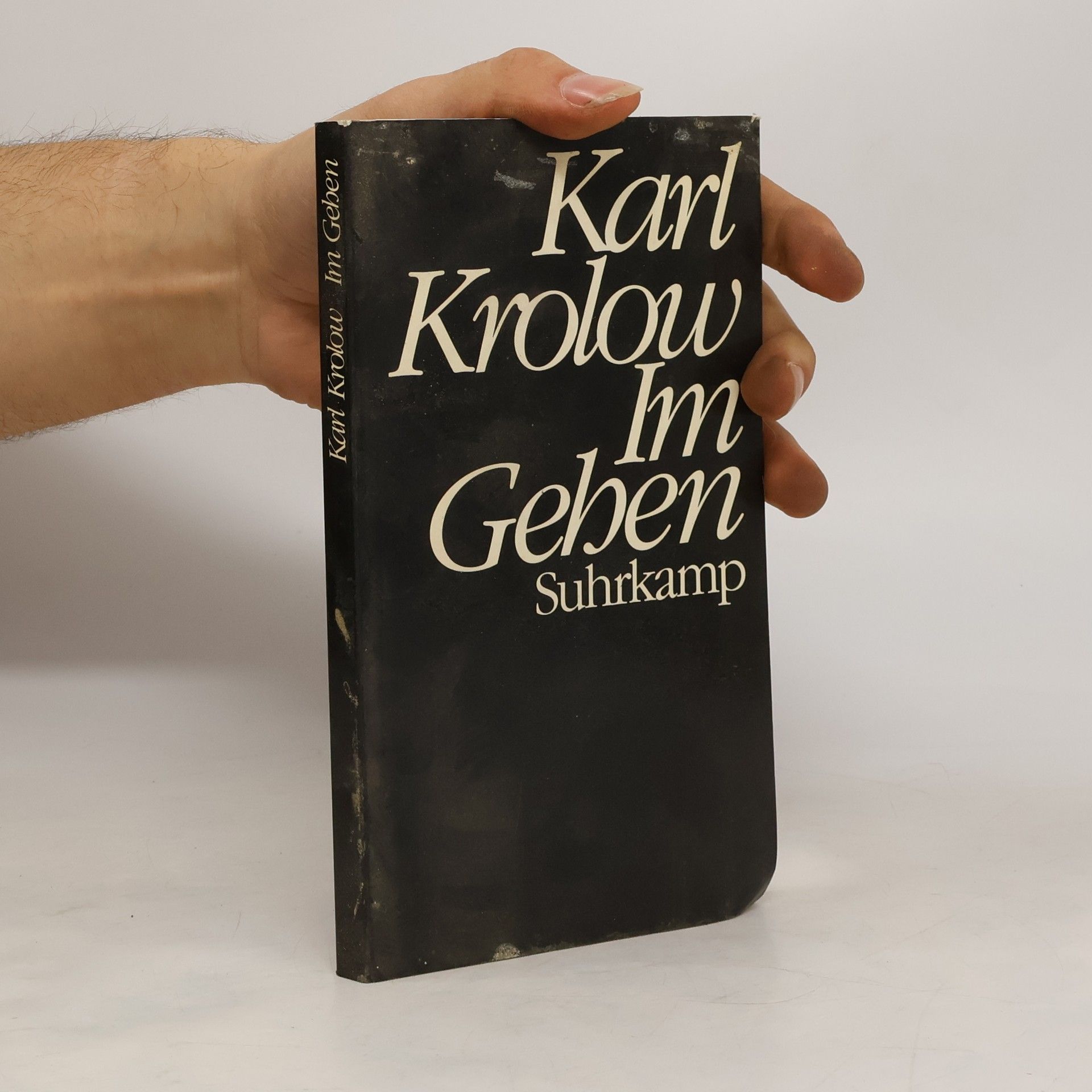 Karl Krolow Im Gehen