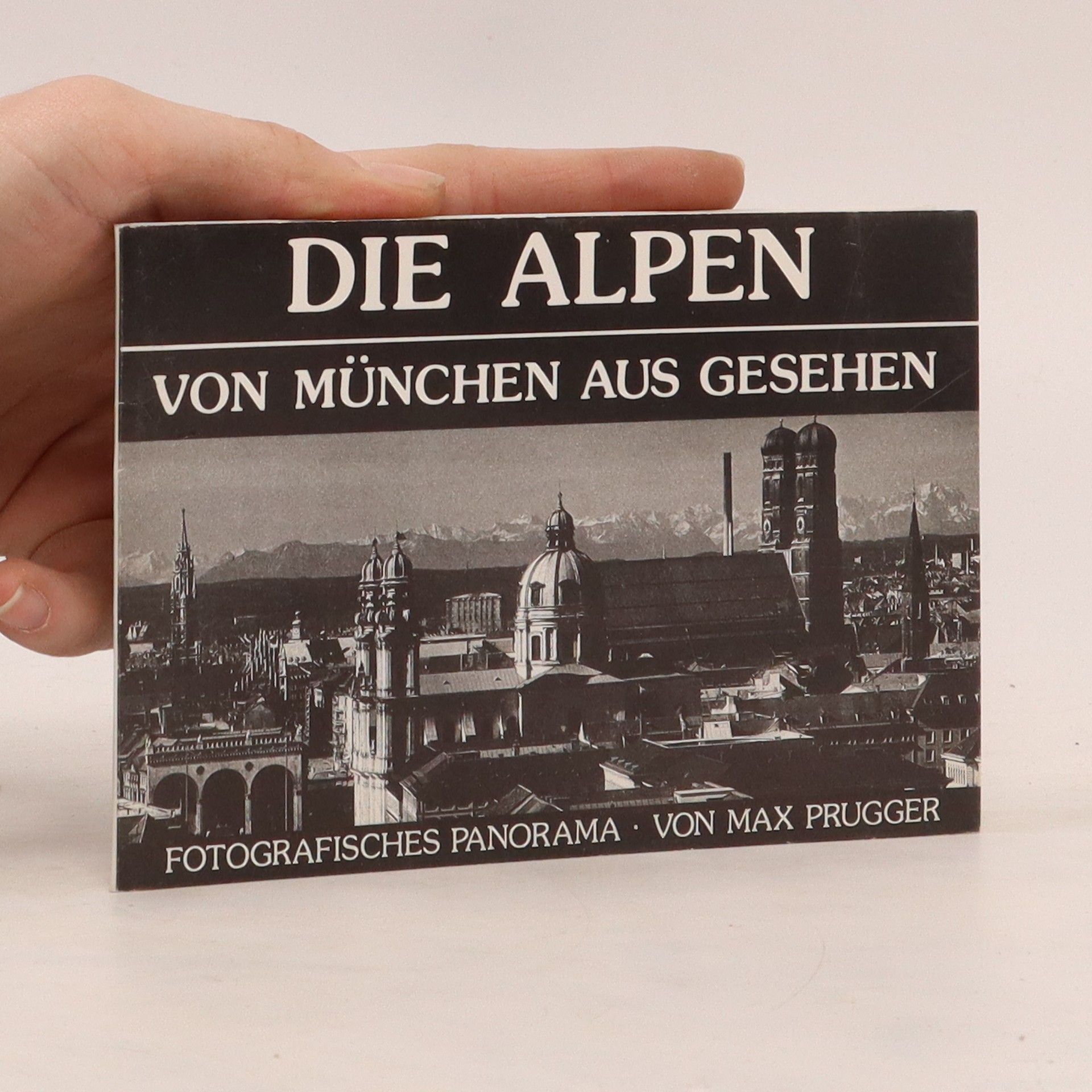 Max Prugger Die Alpen von München aus gesehen