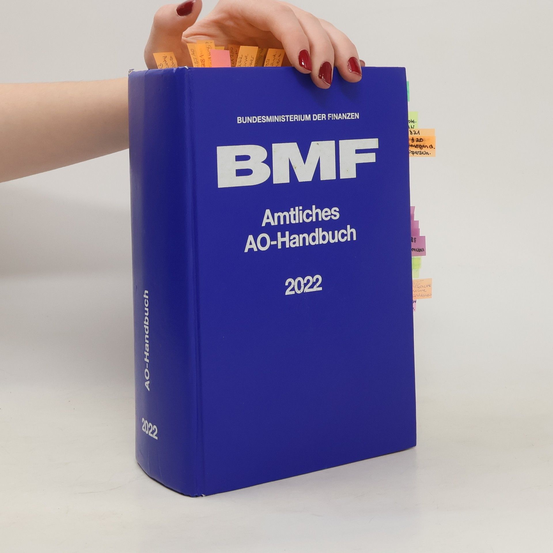 Collectif d'auteurs Amtliches AO-Handbuch 2022