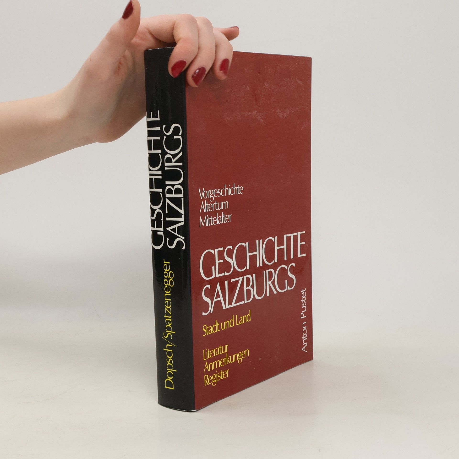 Geschichte Salzburgs. Stadt und Land. Band I: Vorgeschichte - Altertum - Mittelalter