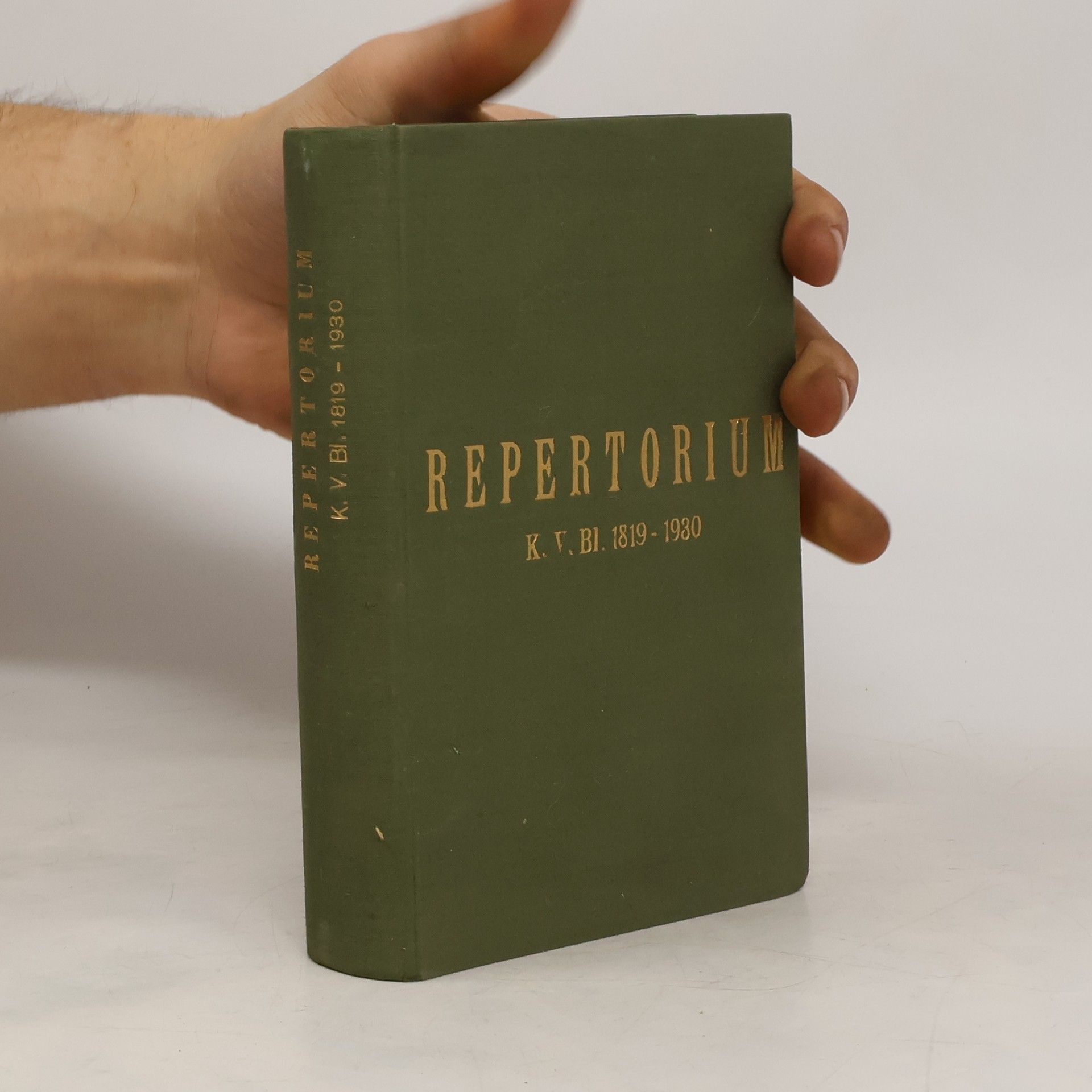 kolektiv Repertorium zu den kirchlichen Verordnungsblättern der Diözese Seckau von 1819 - 1930