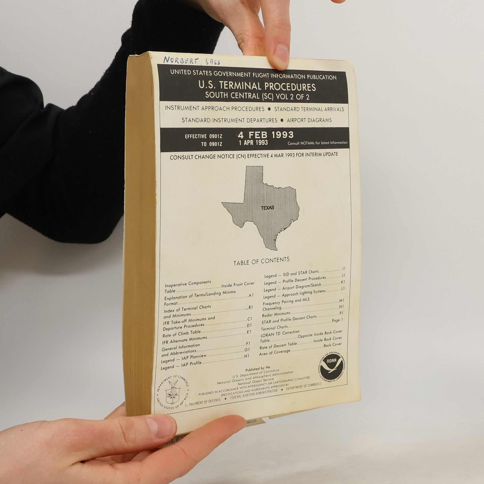 Collective United States Government Flight Information Publication. South Central 2/2