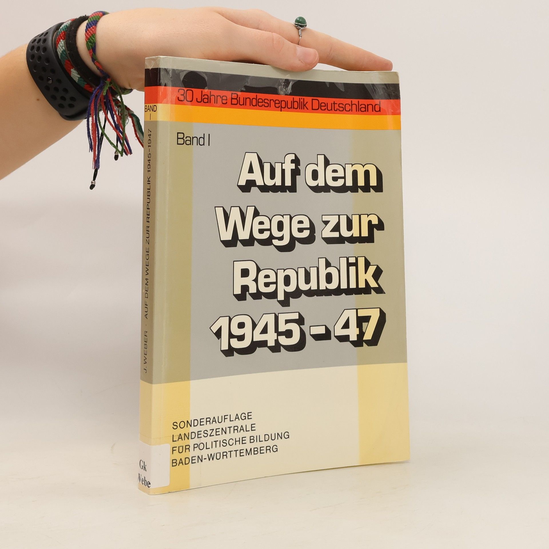 Gebhard Diemer Auf dem Wege zur Republik 1945-1947