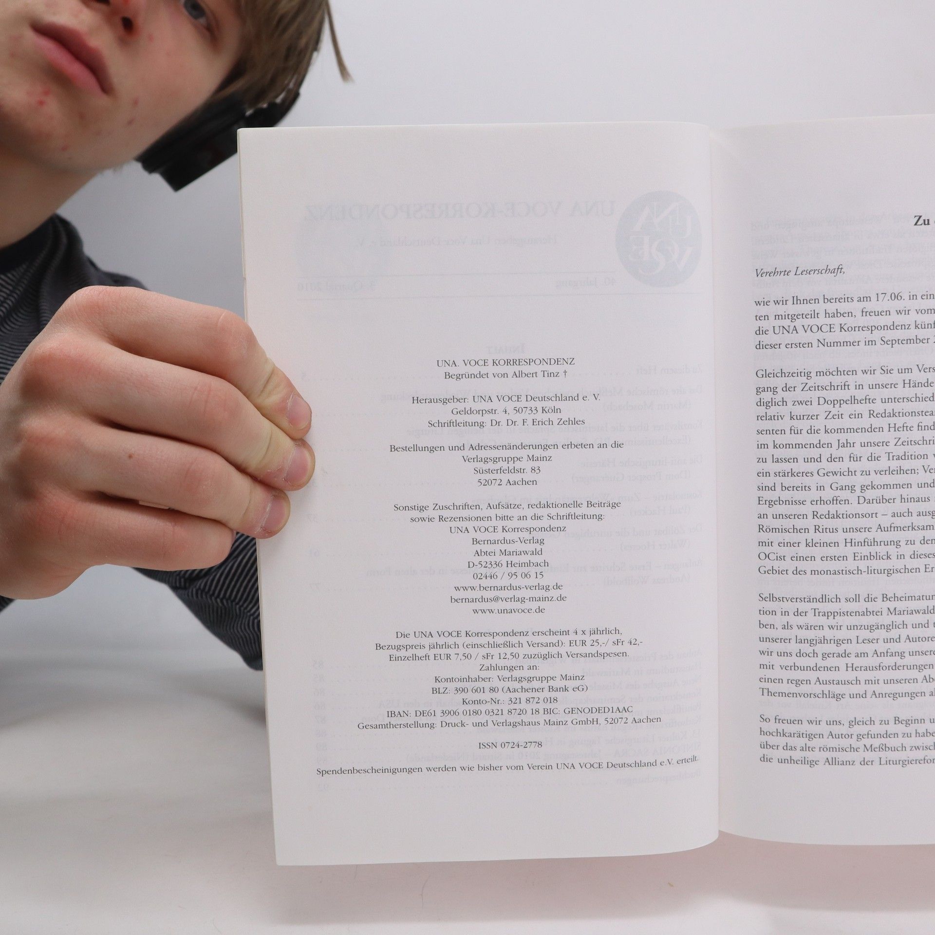 Autorenkollektiv Una Voce Korrespondenz 3. Quartal 2010