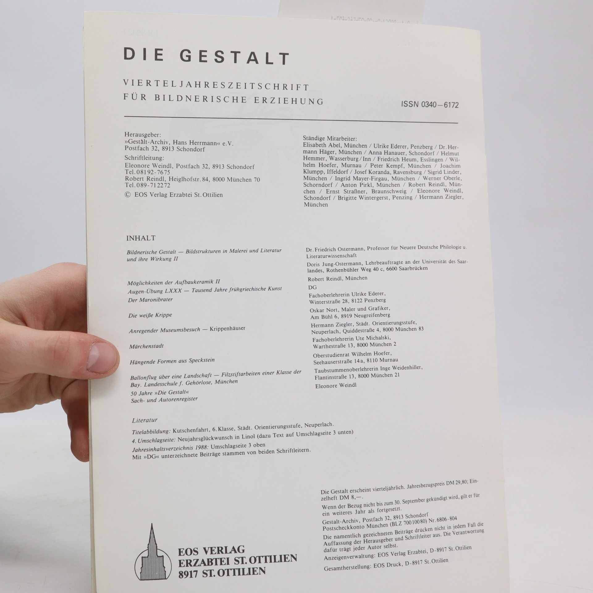 kolektiv Die Gestalt 4/1988