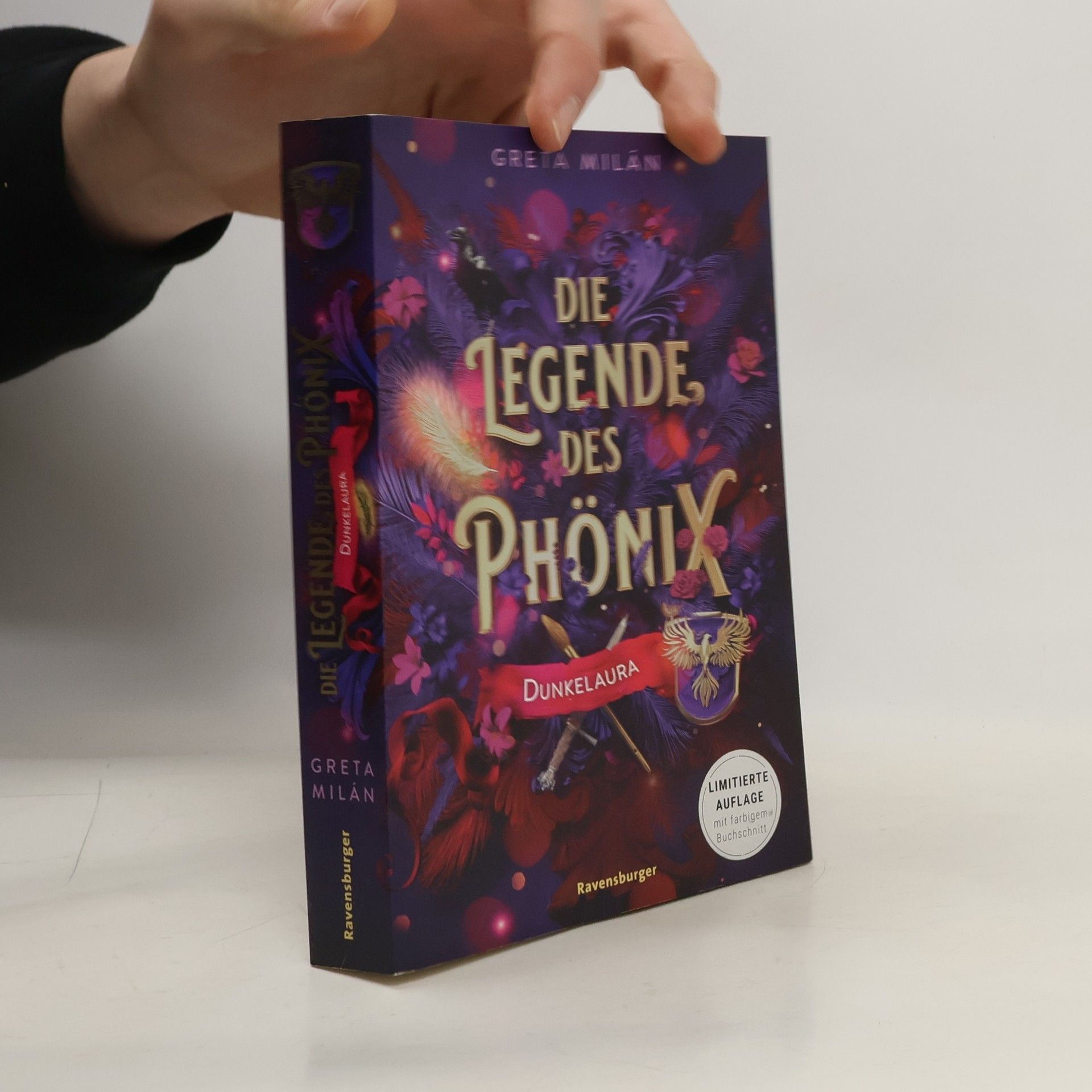 Greta Milán Die Legende des Phönix, Band 1: Dunkelaura