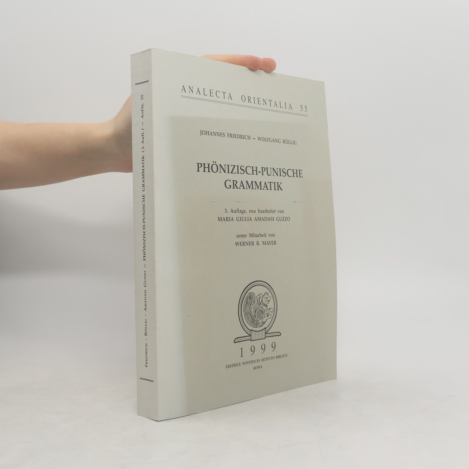 kolektiv Phönizisch-Punische Grammatik