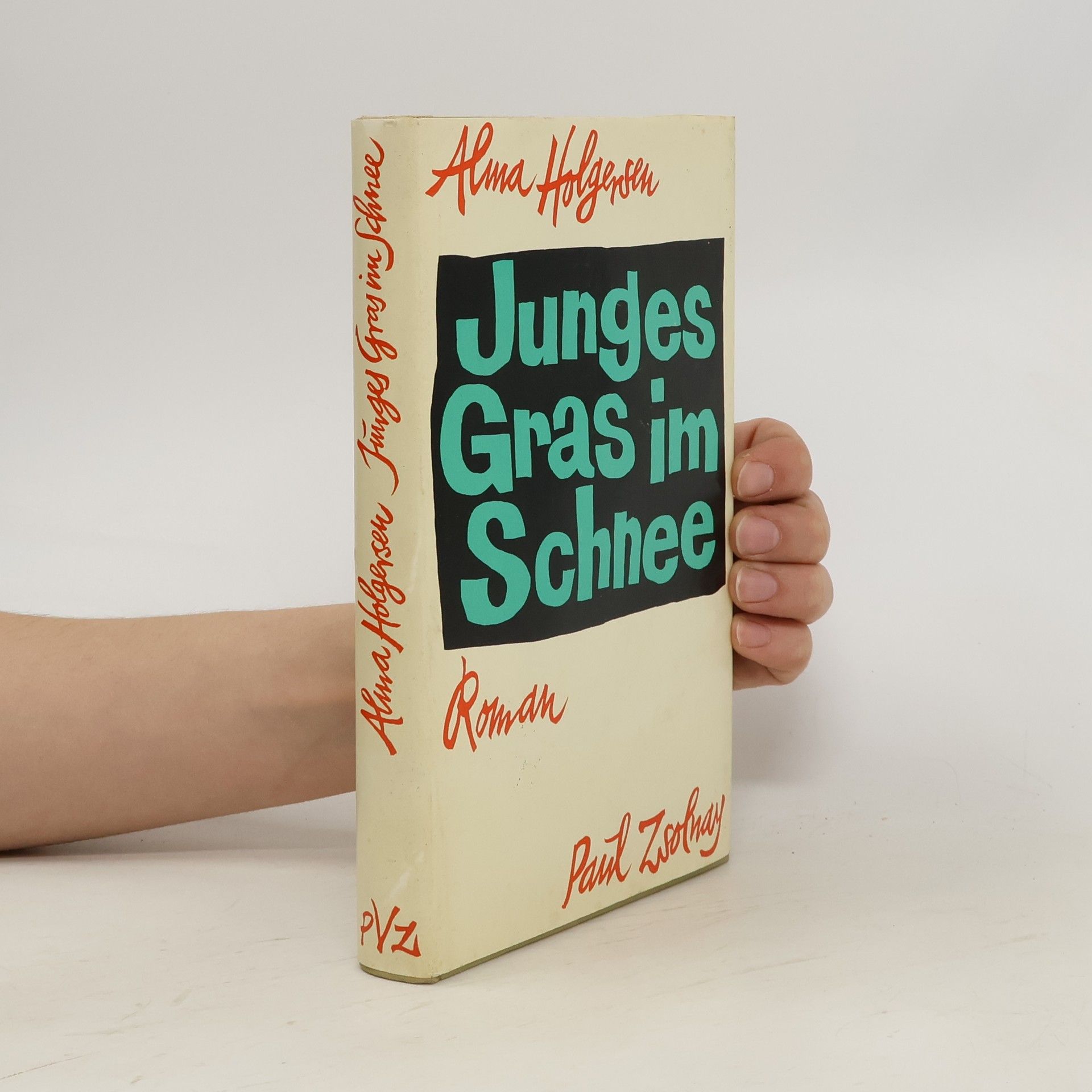 Alma Holgersen Junges Gras im Schnee