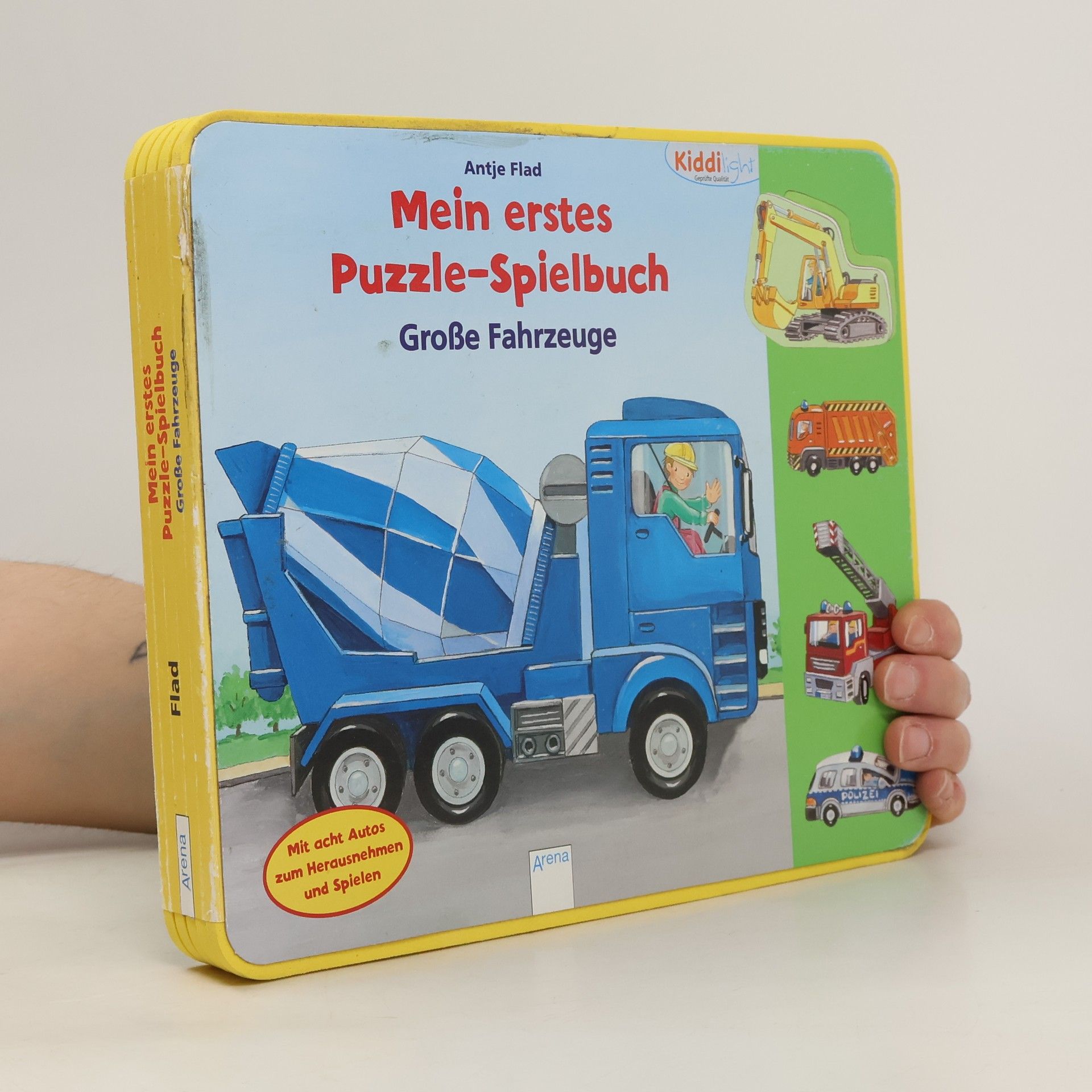 Antje Flad Mein erstes Puzzle-Spielbuch - große Fahrzeuge