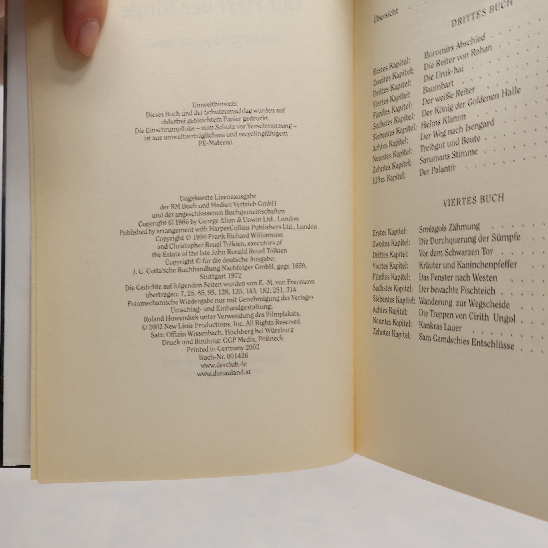 J. R. R. Tolkien Der Herr der Ringe. Die zwei Türme