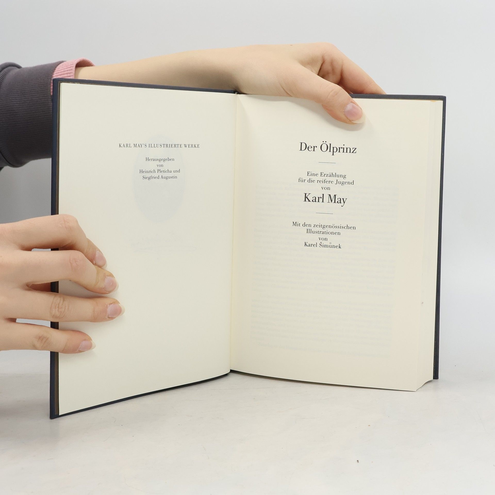 Karl May Karl May's Illustrierte Werke. Der Ölprinz