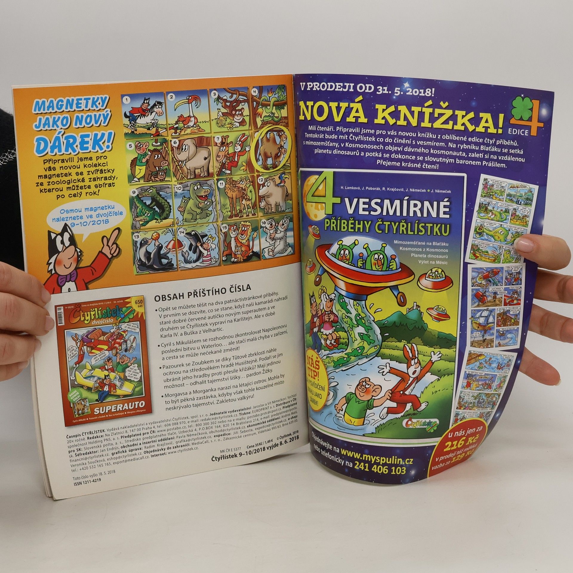 Autorenkollektiv Čtyřlístek 8/2018