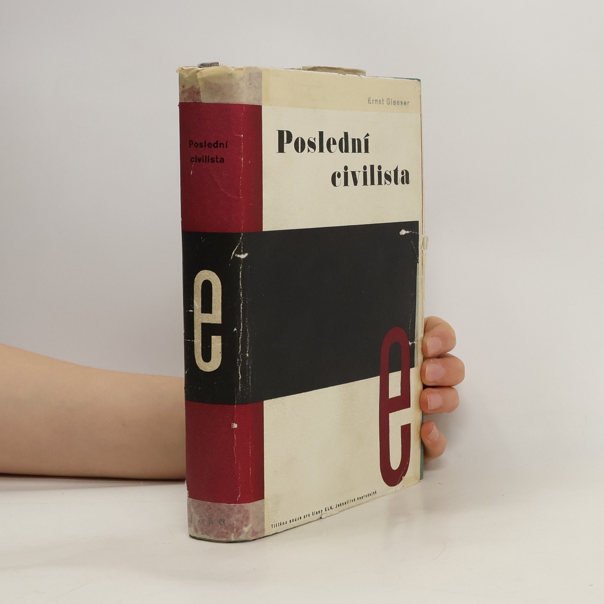 Ernst Glaeser Poslední civilista