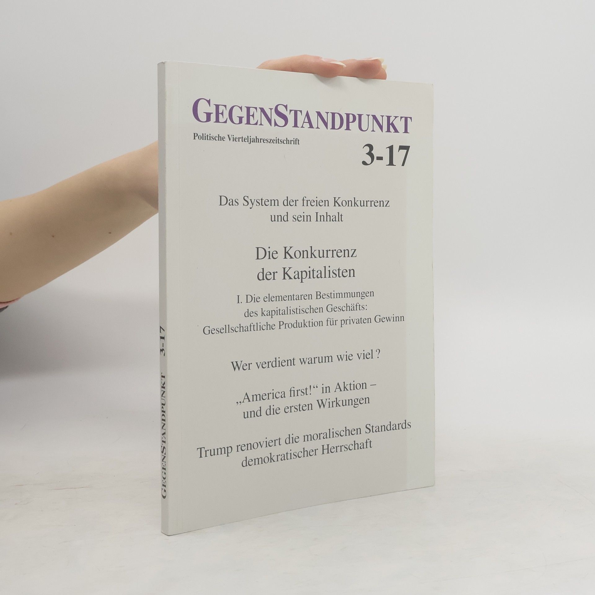 Autorenkollektiv GegenStandpunkt 3-17
