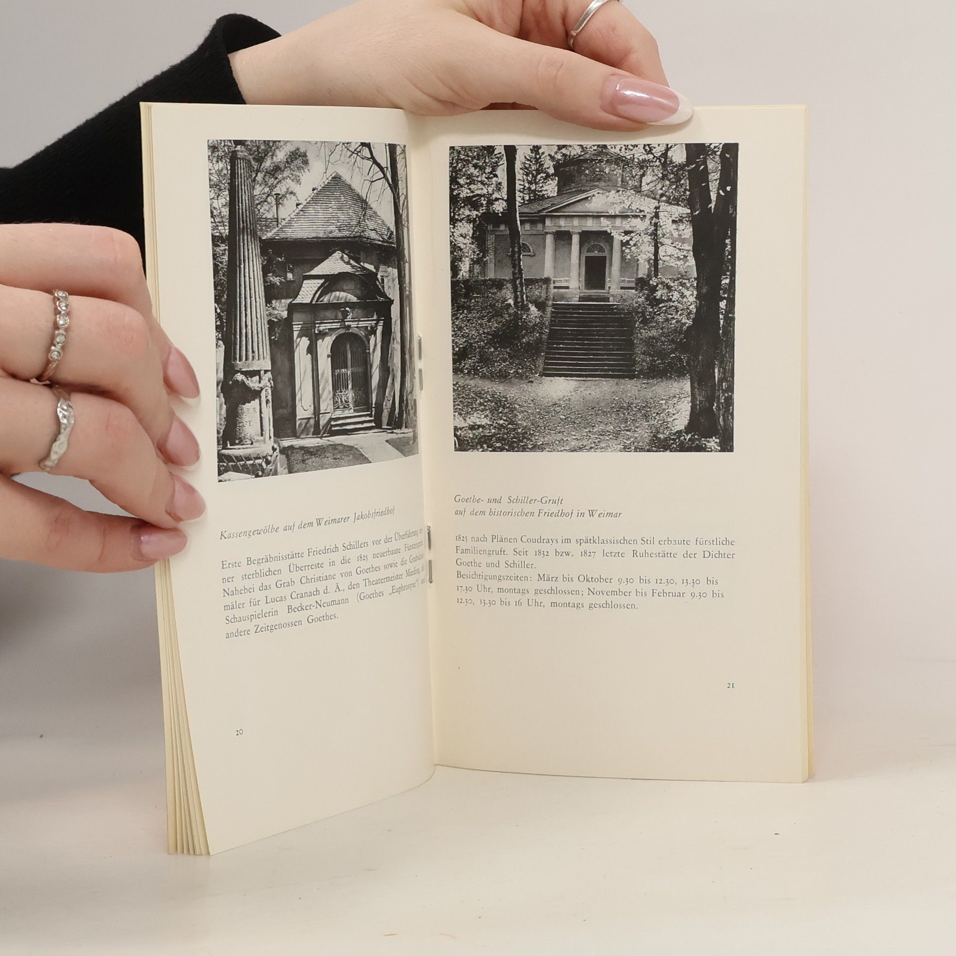 kolektiv Die nationalen Forschungs- und Gedenkstätten der klassischen deutschen Literatur in Weimar.