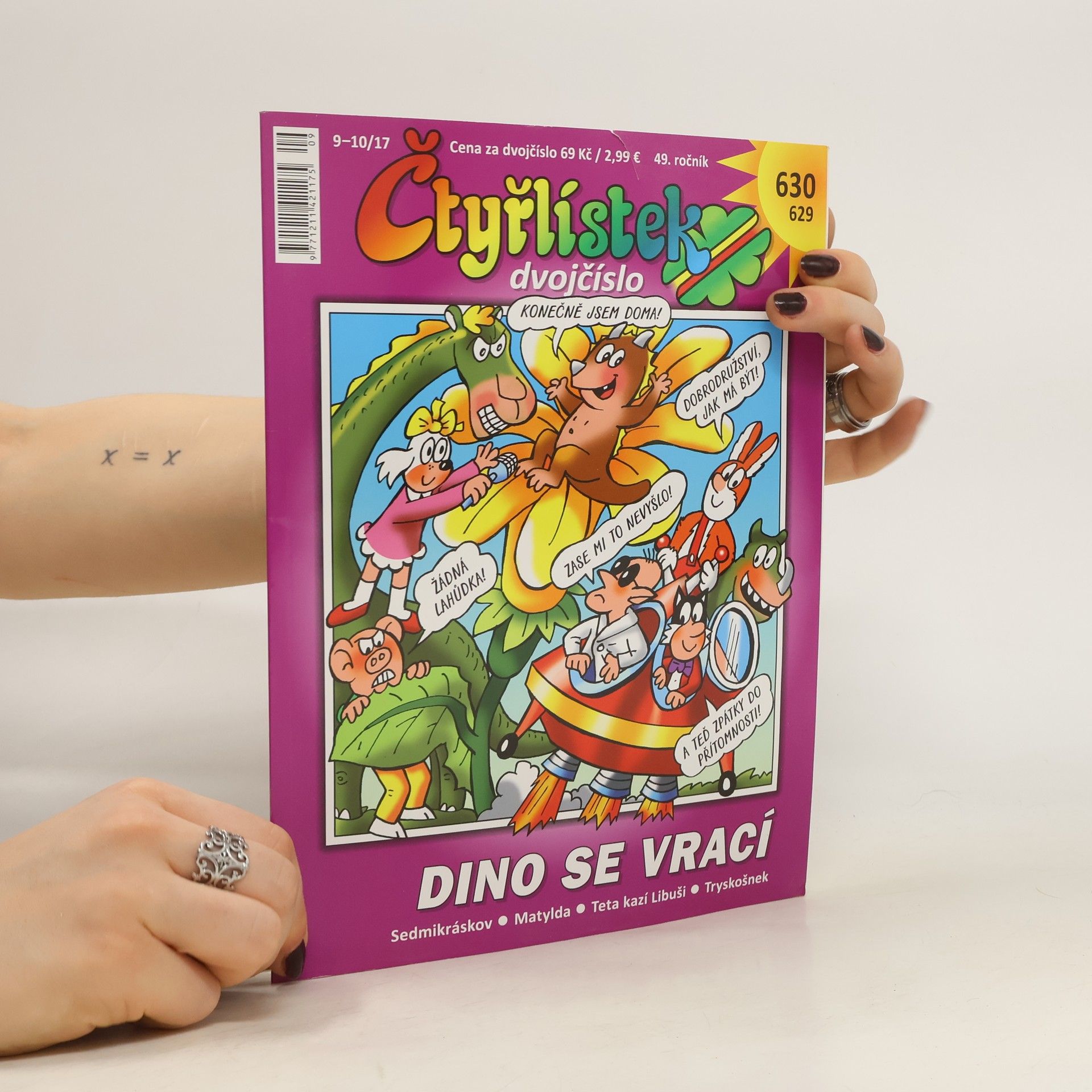 Lamková H. Krajčovič R. Čtyřlístek dvojčíslo 9-10/2017