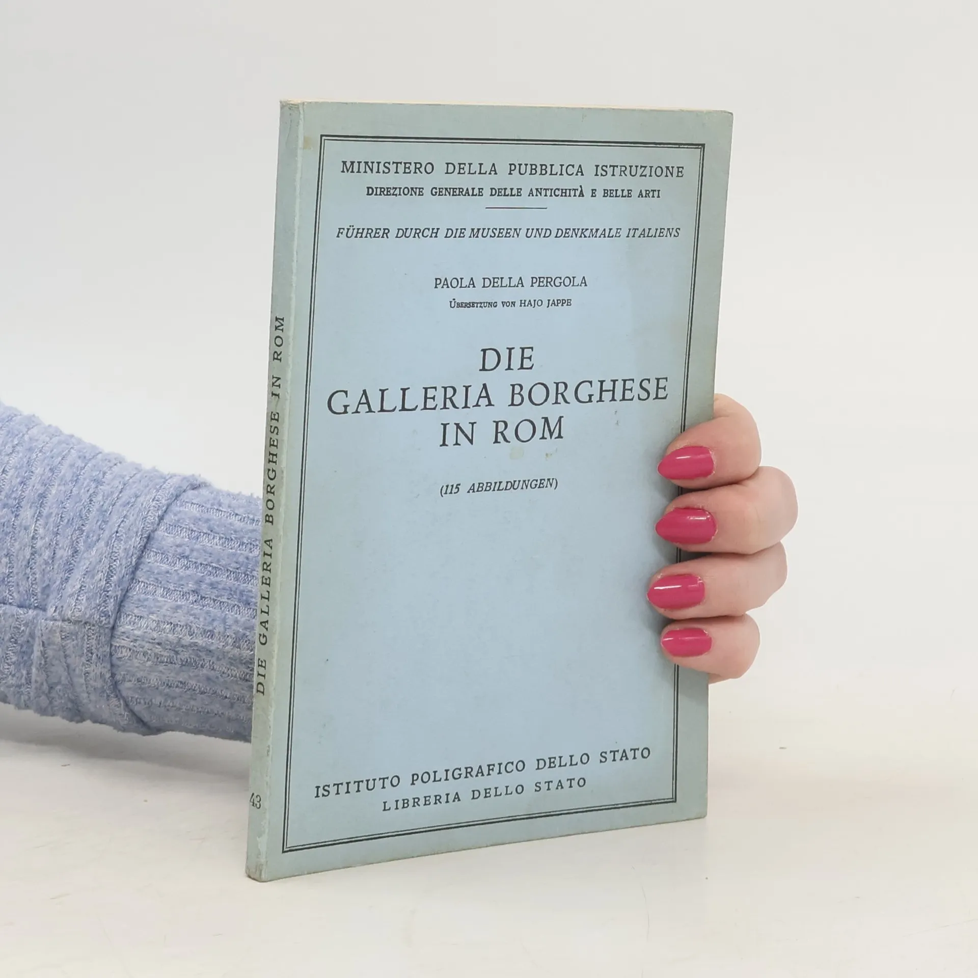 Die Galleria Borghese in Rom | Livre | souple | Paola Della Pergola | DE