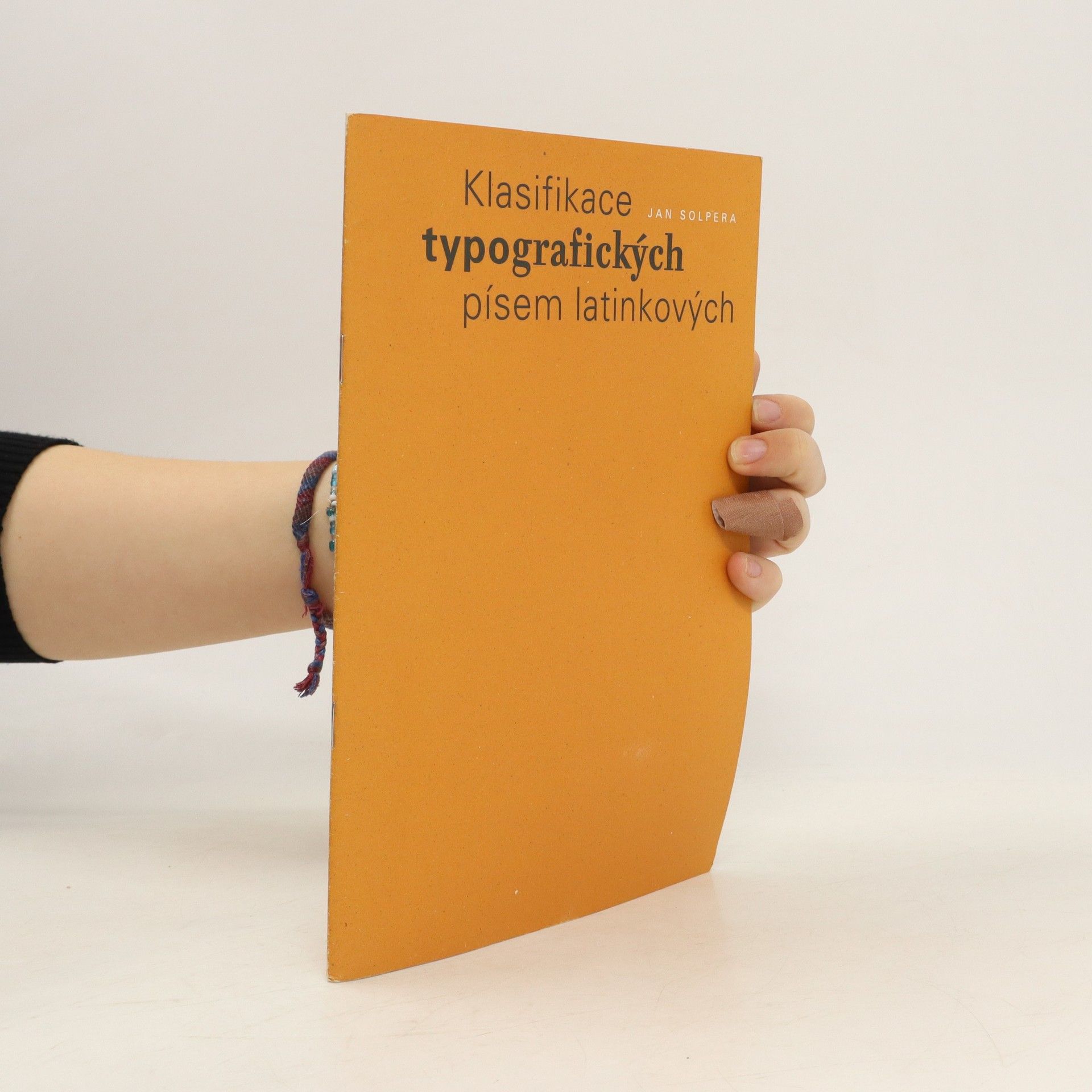 Jan Solpera Klasifikace typografických písem latinkových. Classification of Typefaces of Latin Origin