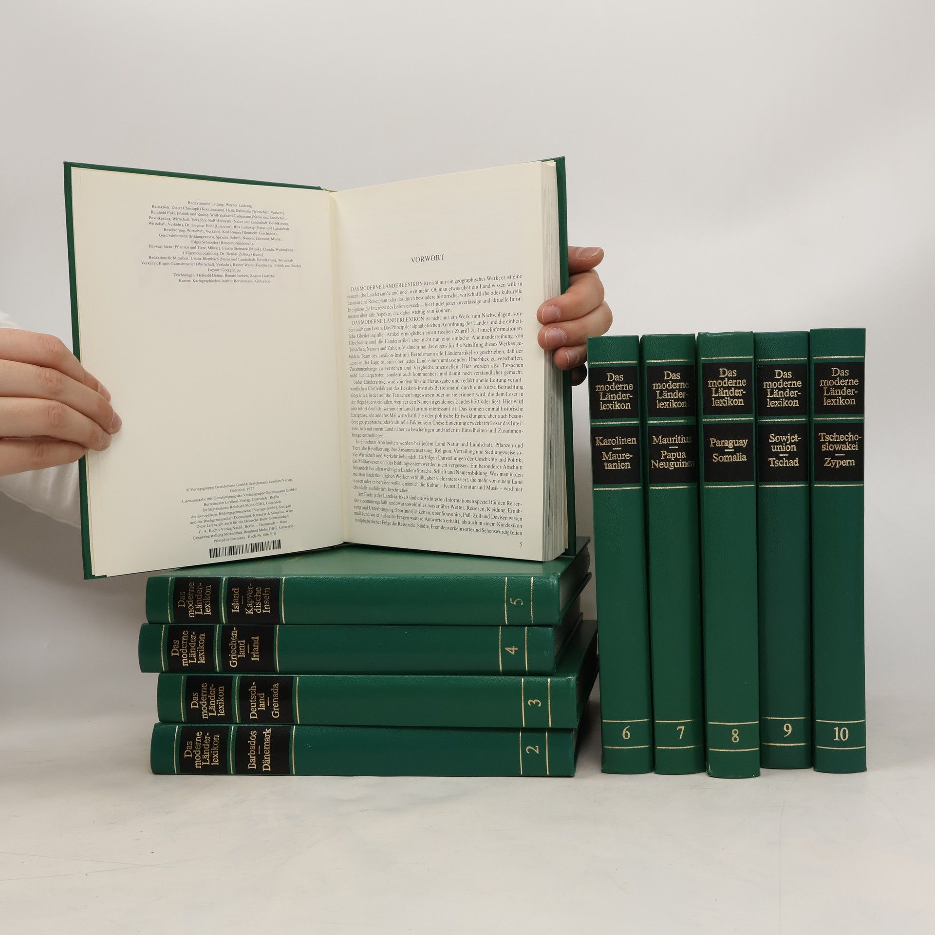 kolektiv Das moderne Länderlexikon 1-10