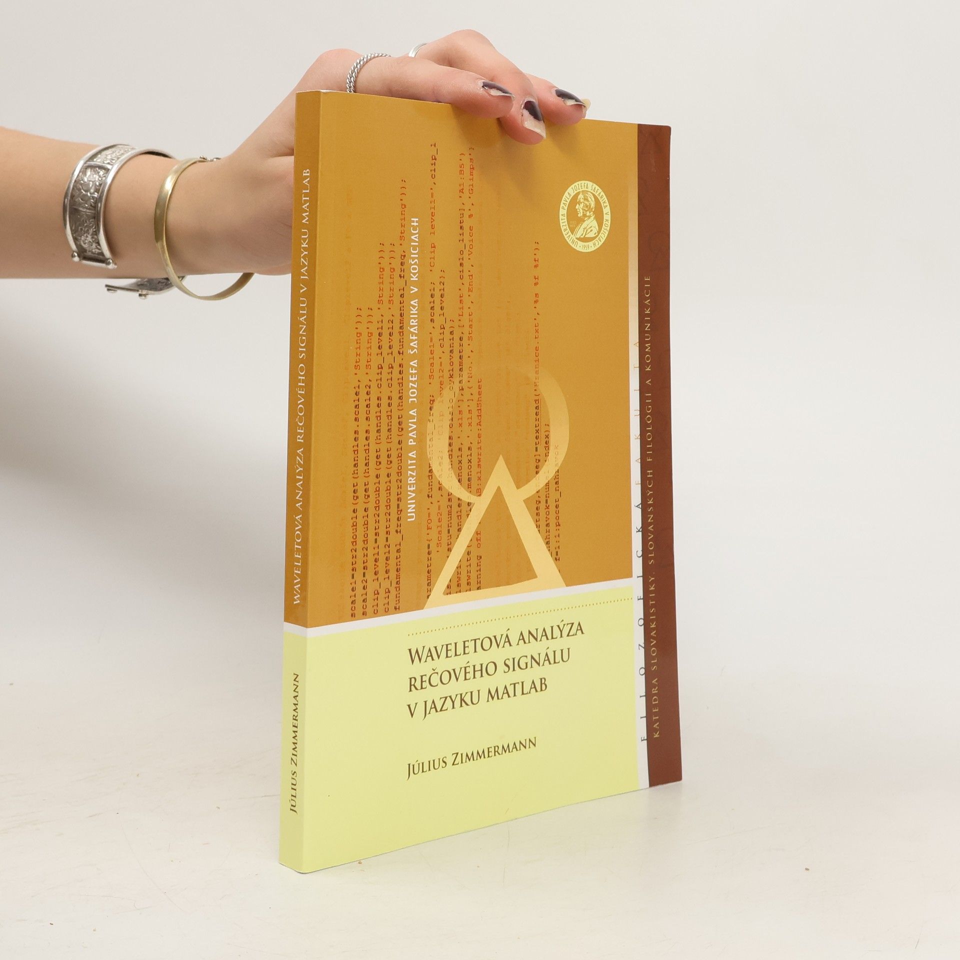 Zimmermann Július Waveletová analýza rečového signálu v jazyku Matlab