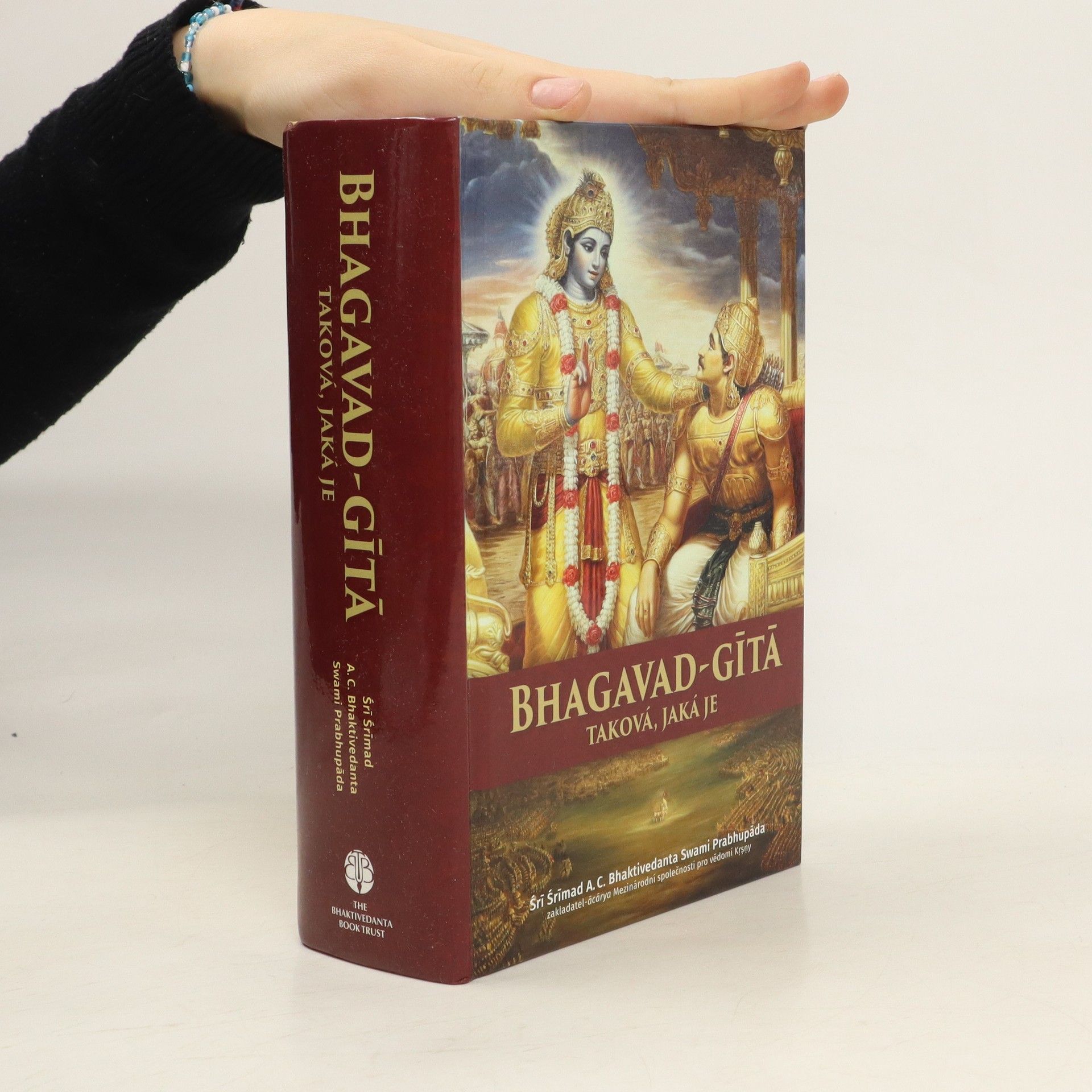 A. C. Bhaktivédánta Svámí Prabhupáda Bhagavad-gítá taková, jaká je (sanskrtsky)