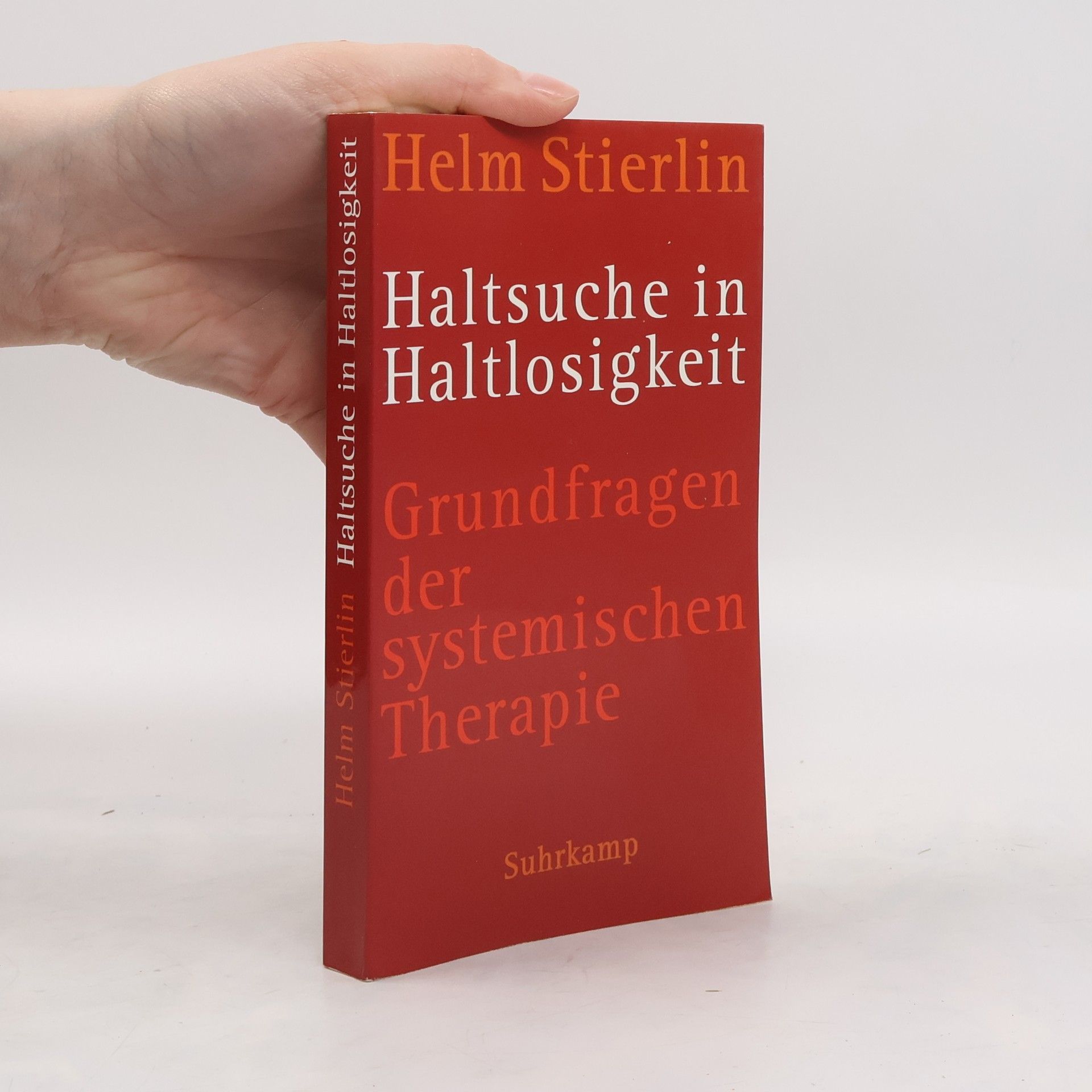Helm Stierlin Haltsuche in Haltlosigkeit