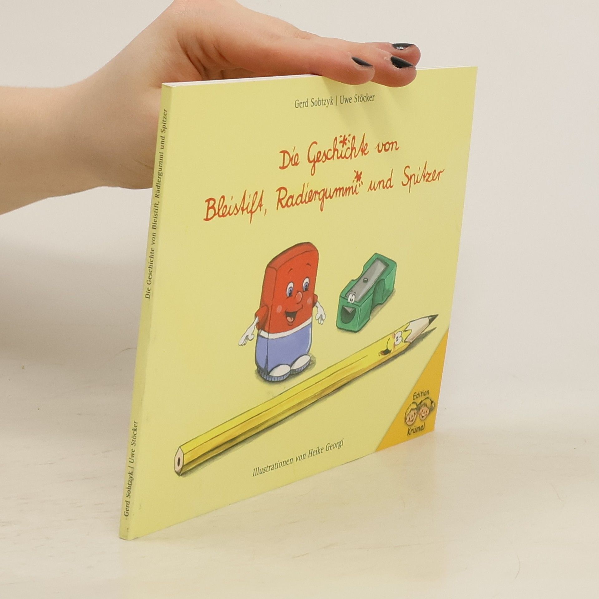 Die Geschichte von Bleistift, Radiergummi und Spitzer