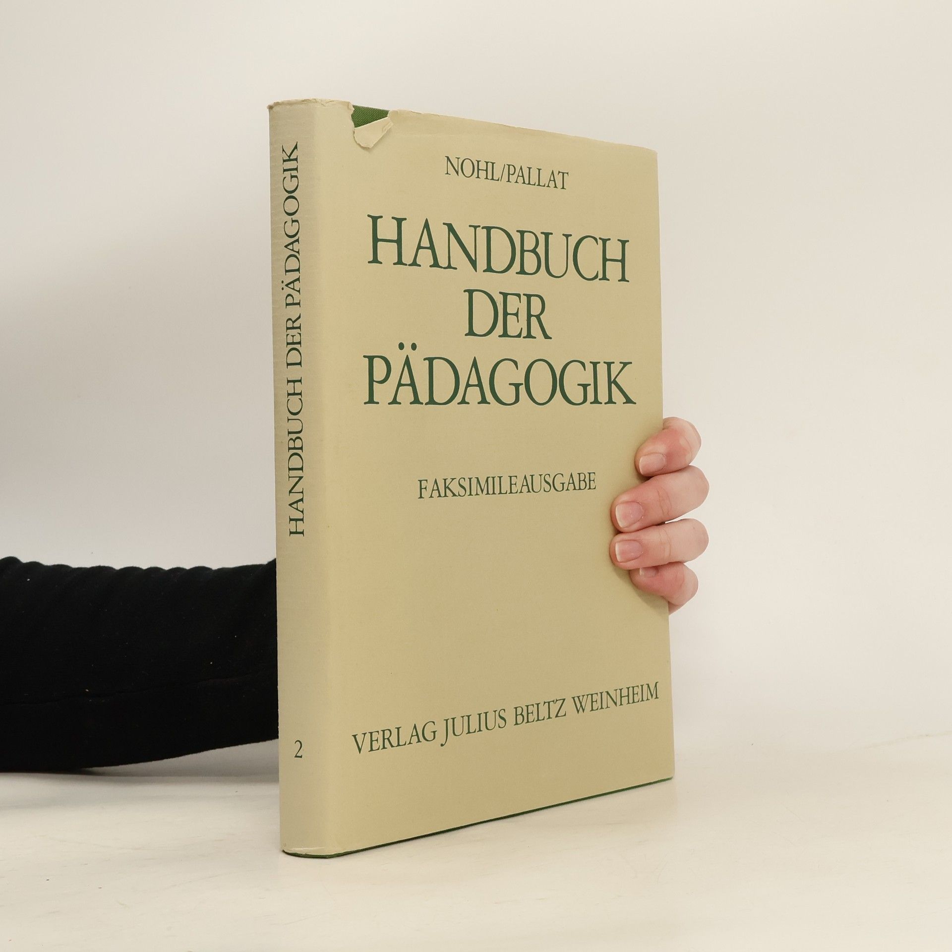 Ludwig Pallat Handbuch der Pädagogik 2