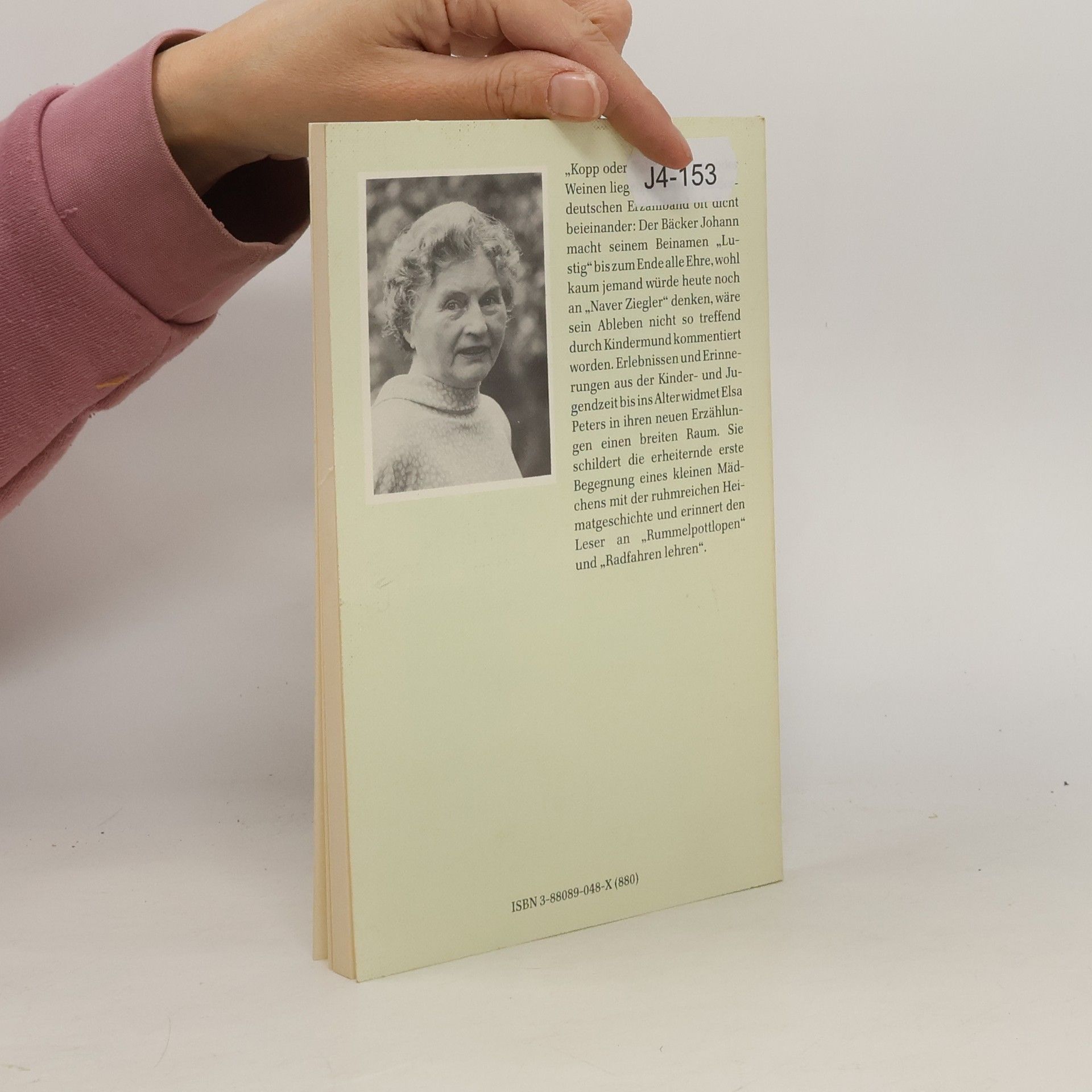 Elsa Peters Kopp oder Tall