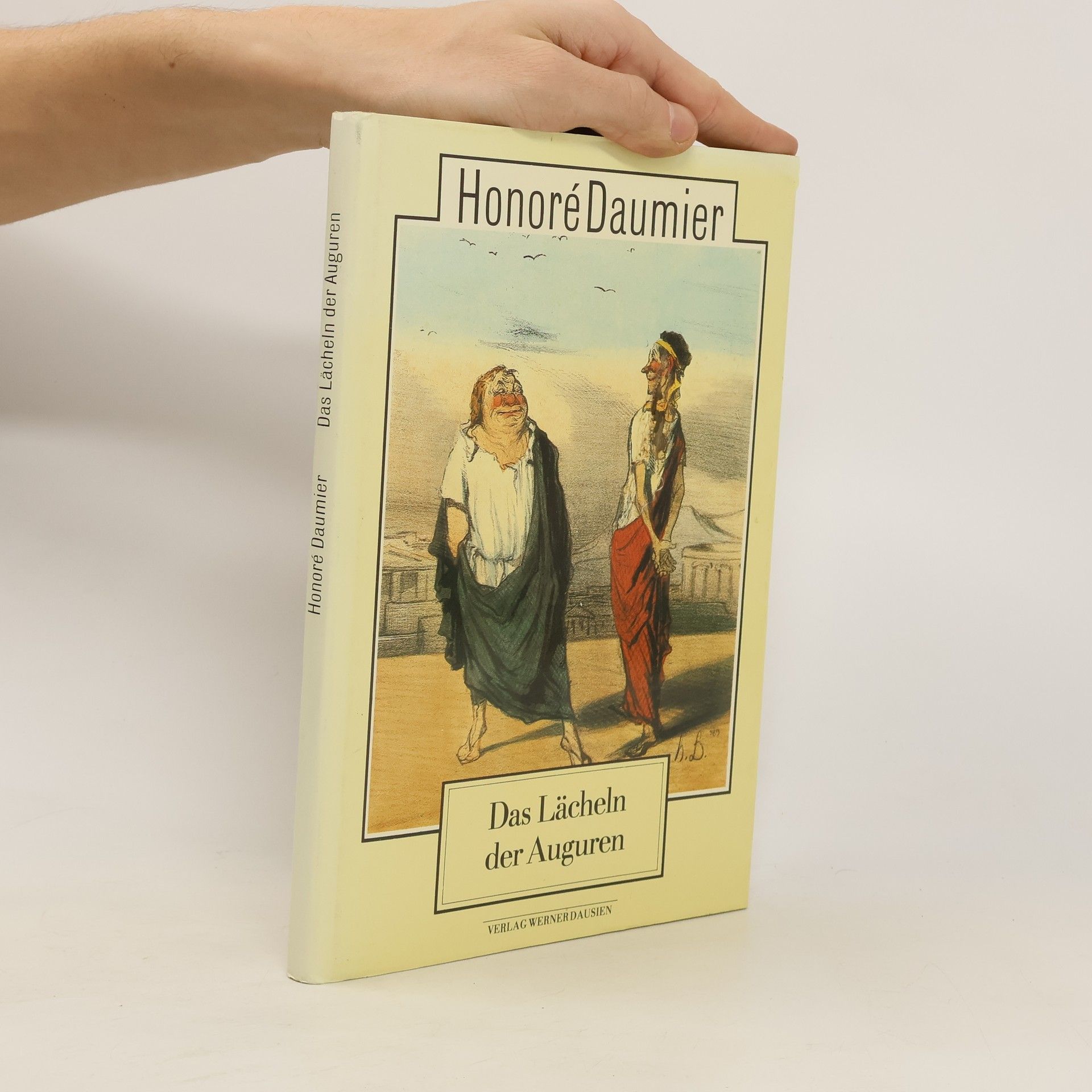 Honoré Daumier Das Lächeln der Auguren
