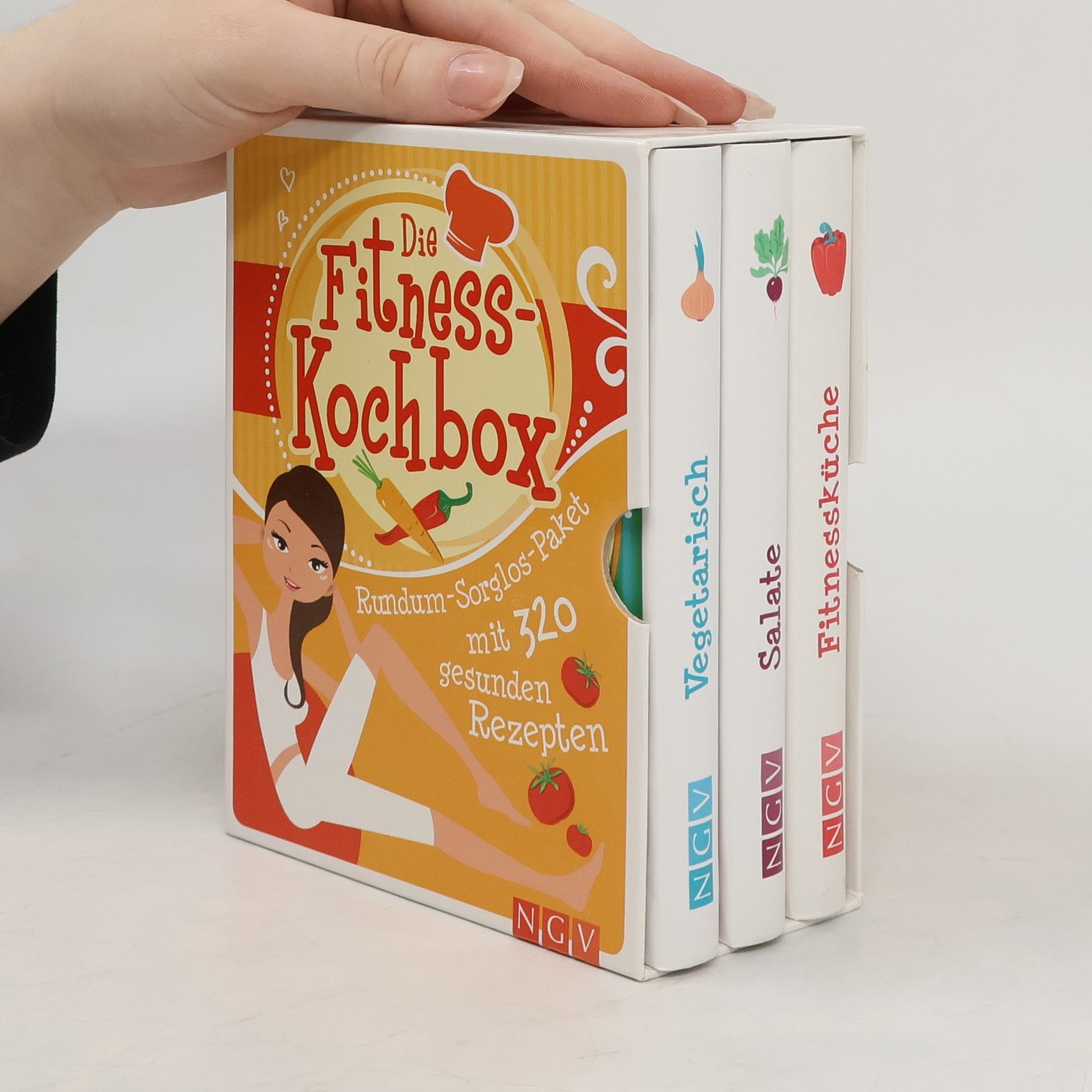 Autorenkollektiv Die Fitness-Kochbox (Vegetarisch, Salate, Fitnessküche)