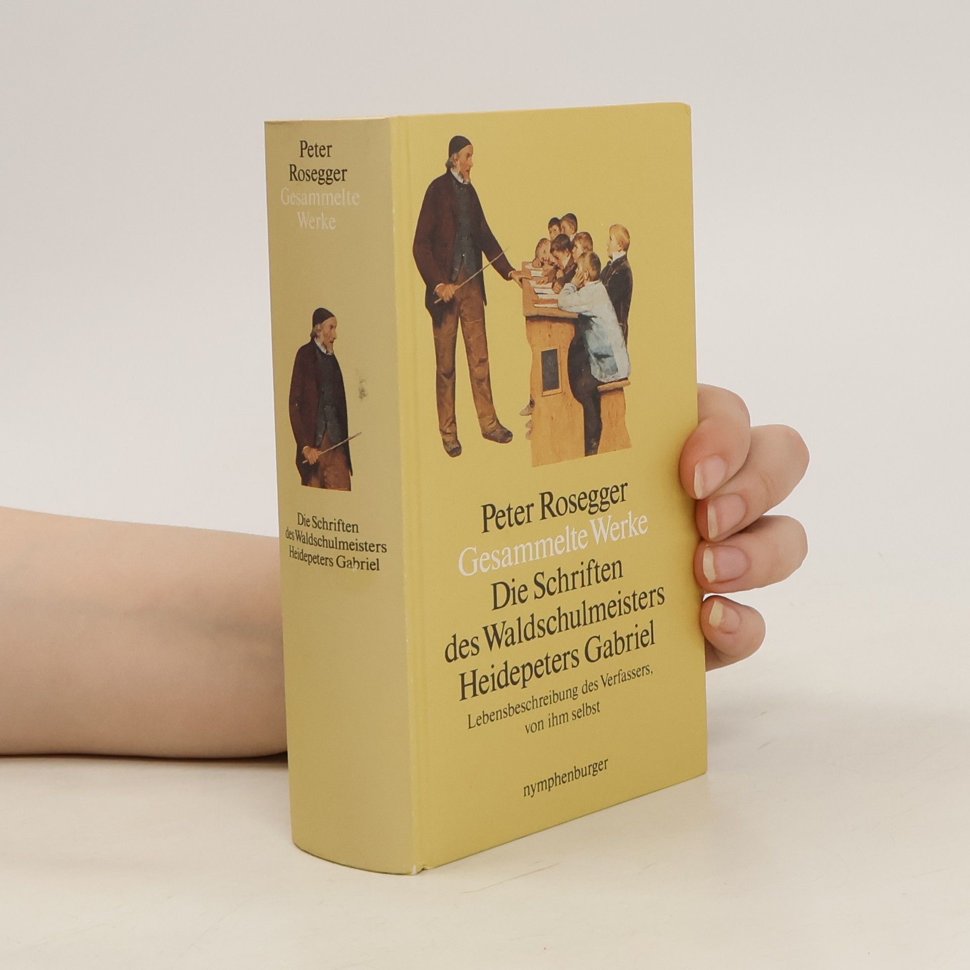 Peter Rosegger Gesammelte Werke 1. Die Schriften des Waldschulmeisters Heidepeters Gabriel