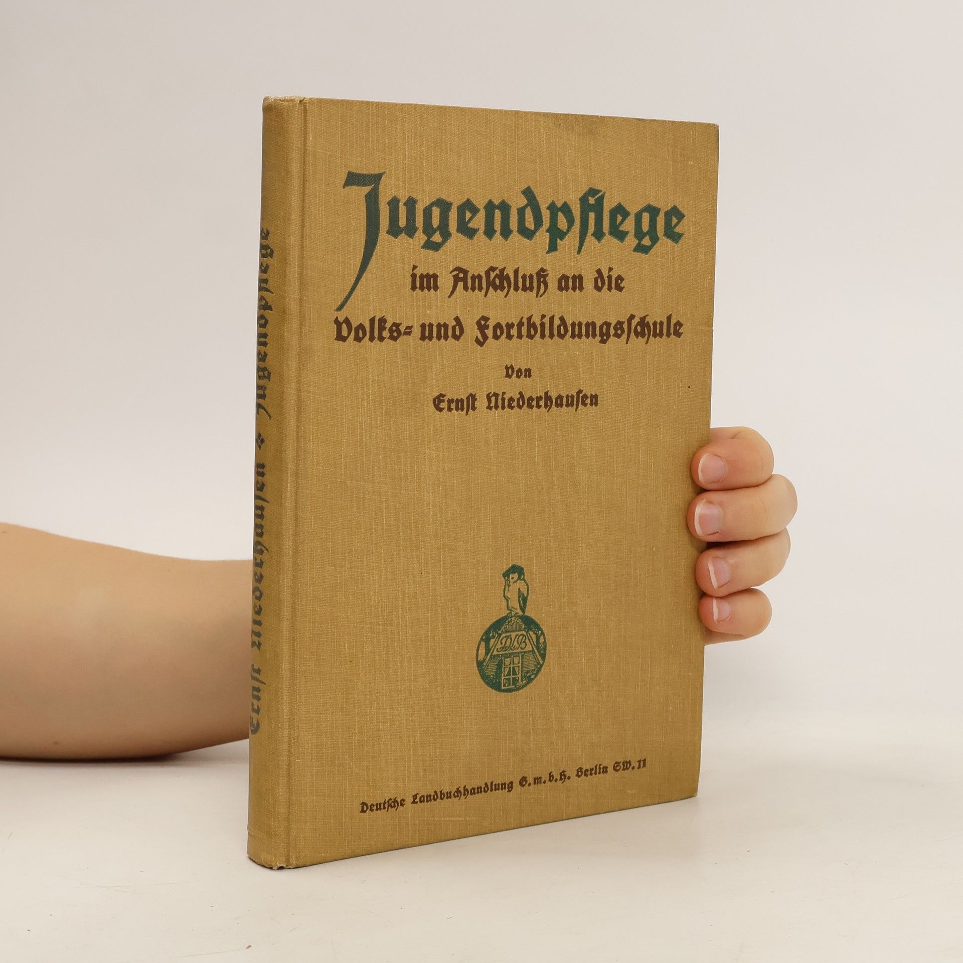 Ernst Niederhausen Jugendpflege im Anschluss an die Volks und Fortbildungsschule