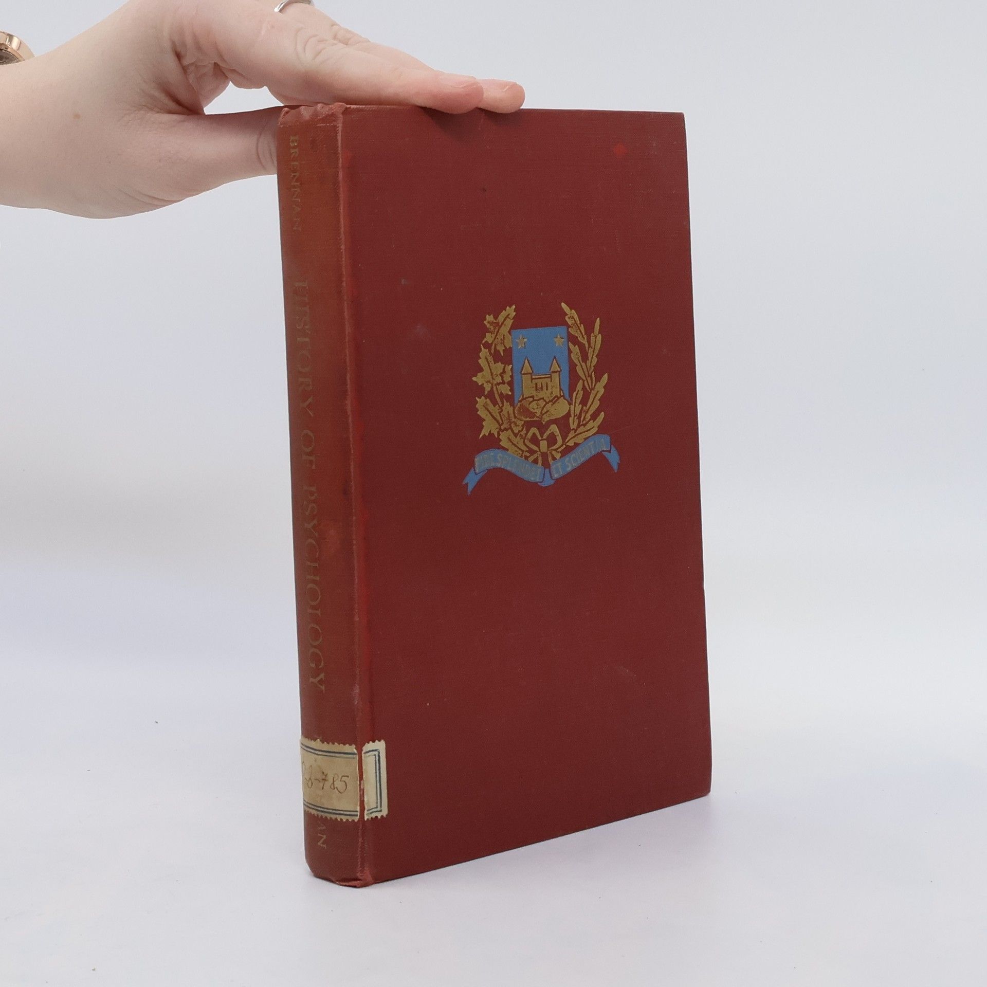 Robert Edward Brennan History of psychology