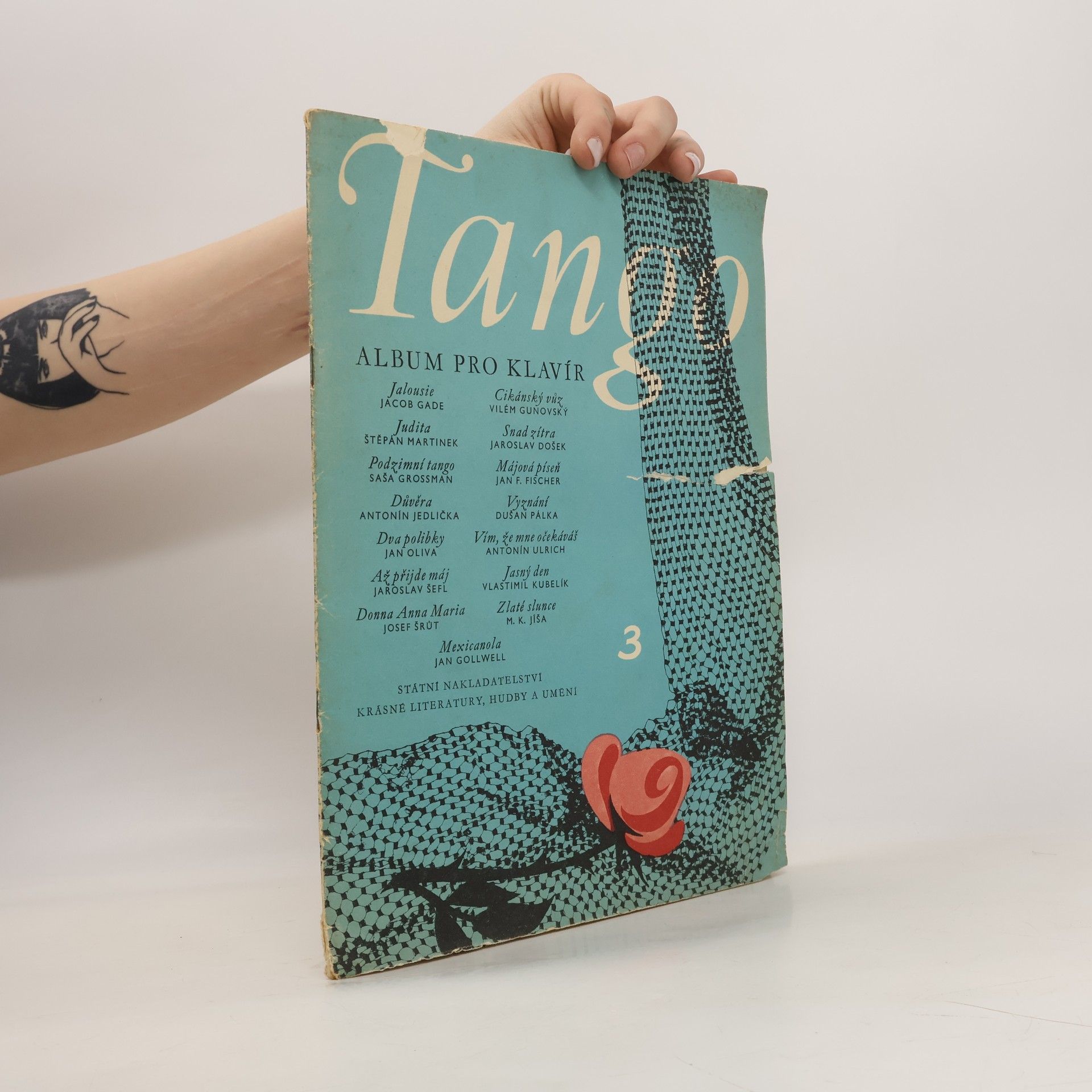 Jiří Rathouský Tango. Svazek 3. Album pro klavír.