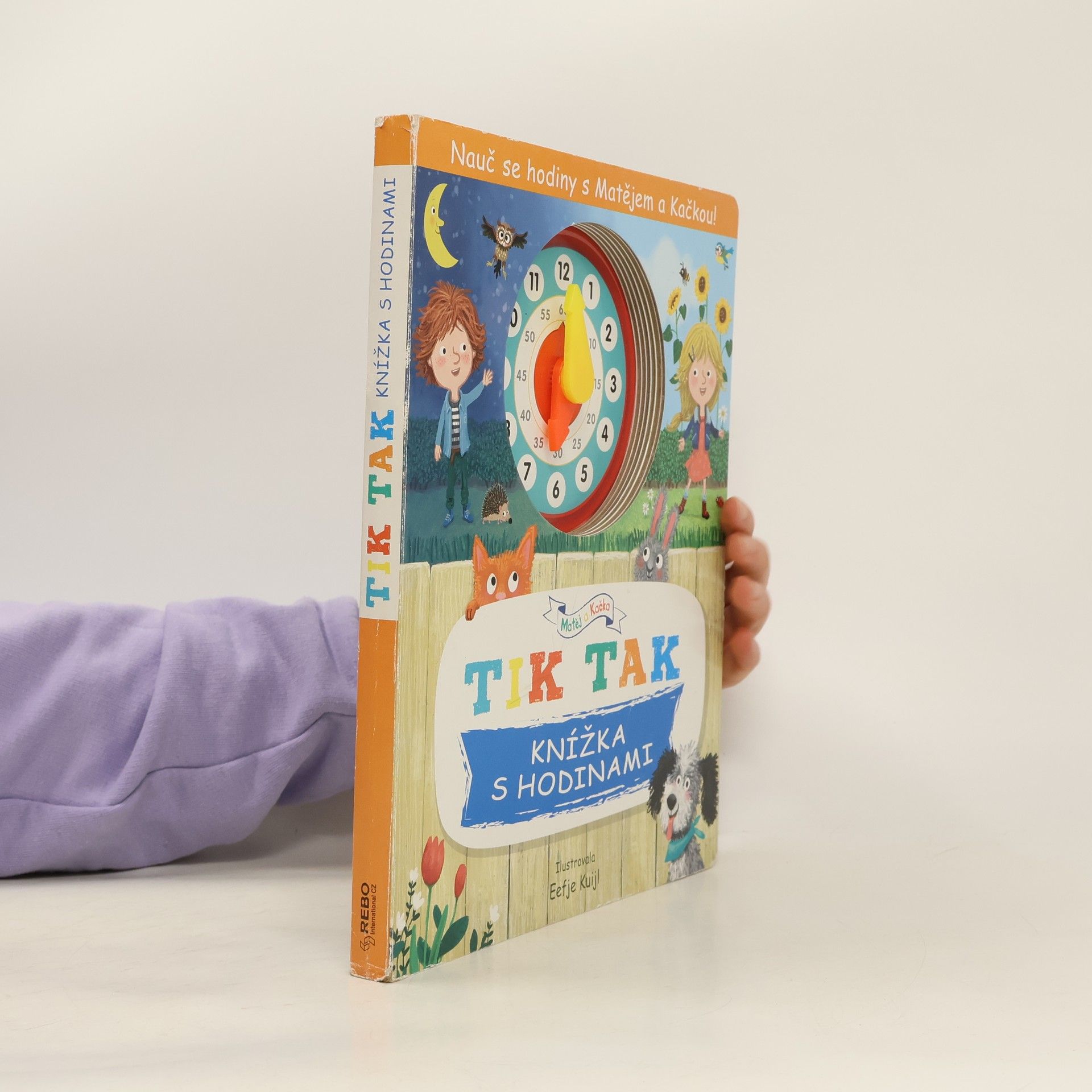 Lenka Uhlířová Tik tak. Knížka s hodinami